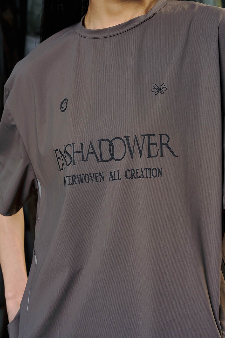 ENSHADOWER Hidden Pockets Spliced Quick-Dry T-Shirt, premium urban and streetwear designers apparel on PROJECTISR.com, ENSHADOWER