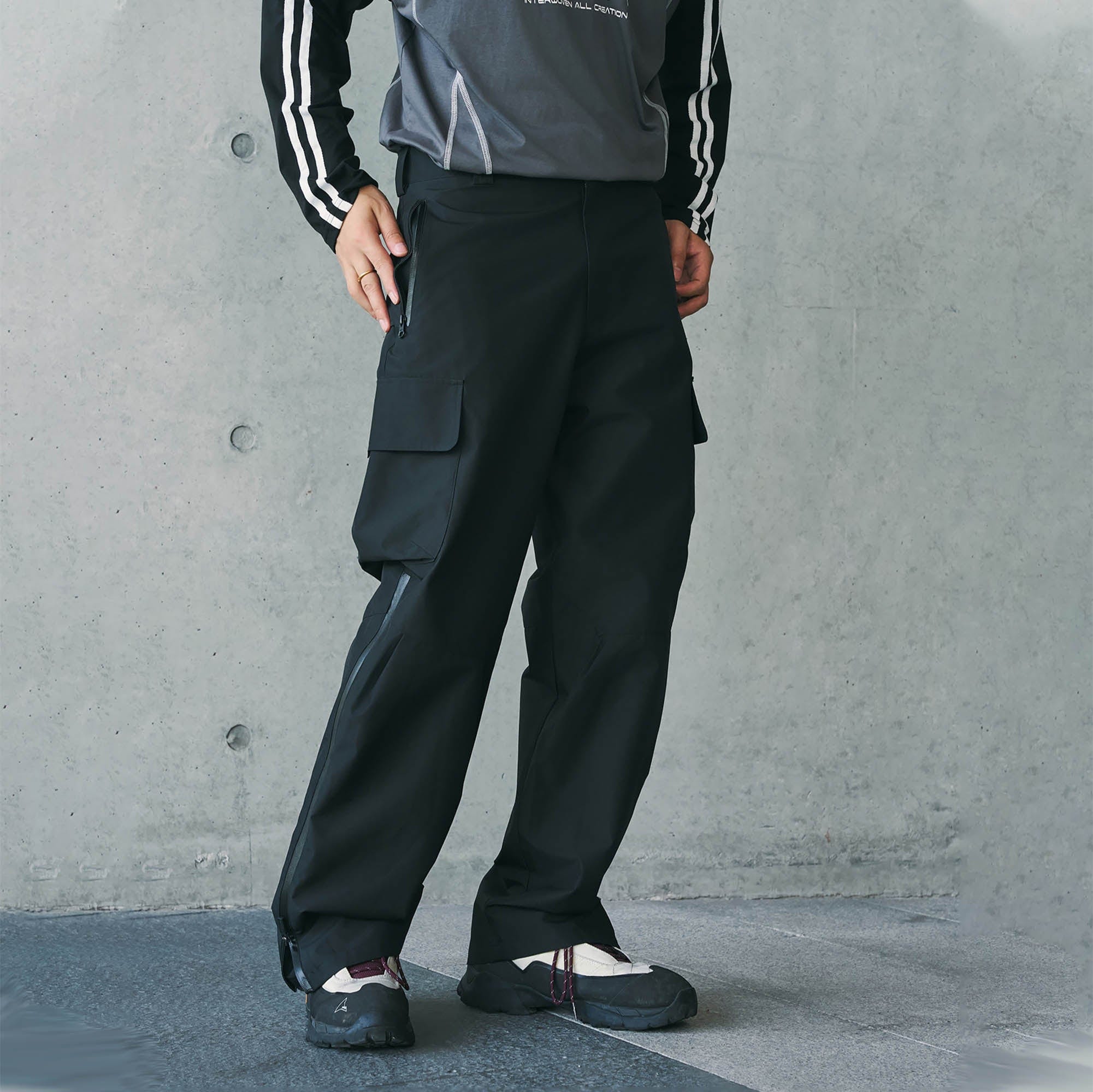 ENSHADOWER Multi-Pocket Waterproof Half-Zip Pants