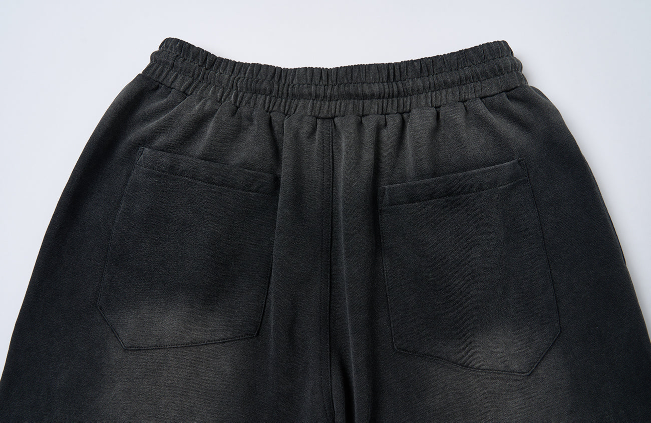 SAVAGEGROWTHWORLD Studded Plaid Panel Sweatpants