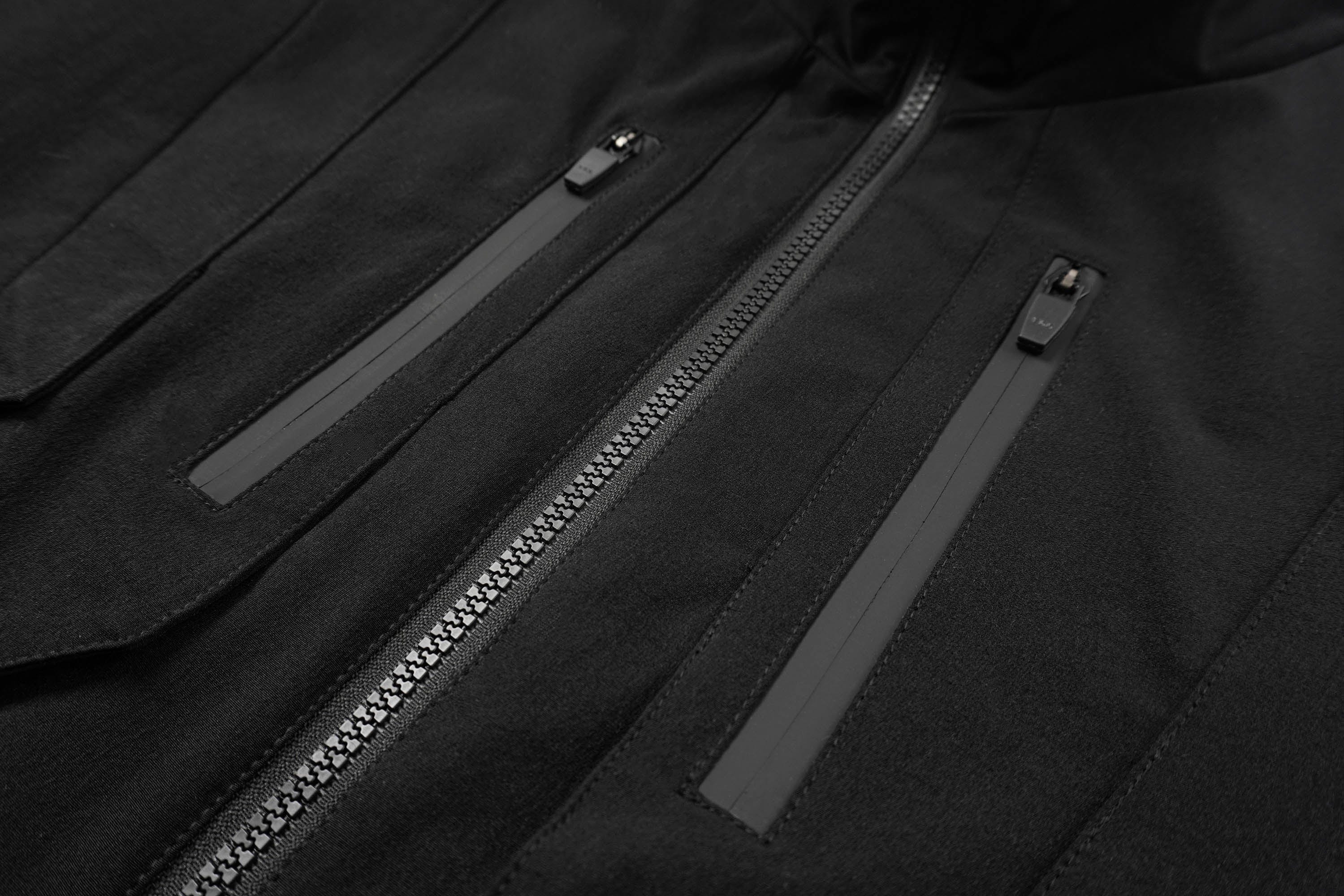 SILENSTORM Double-Layer Multi-Pocket Stand Collar Jacket, premium urban and streetwear designers apparel on PROJECTISR.com, SILENSTORM