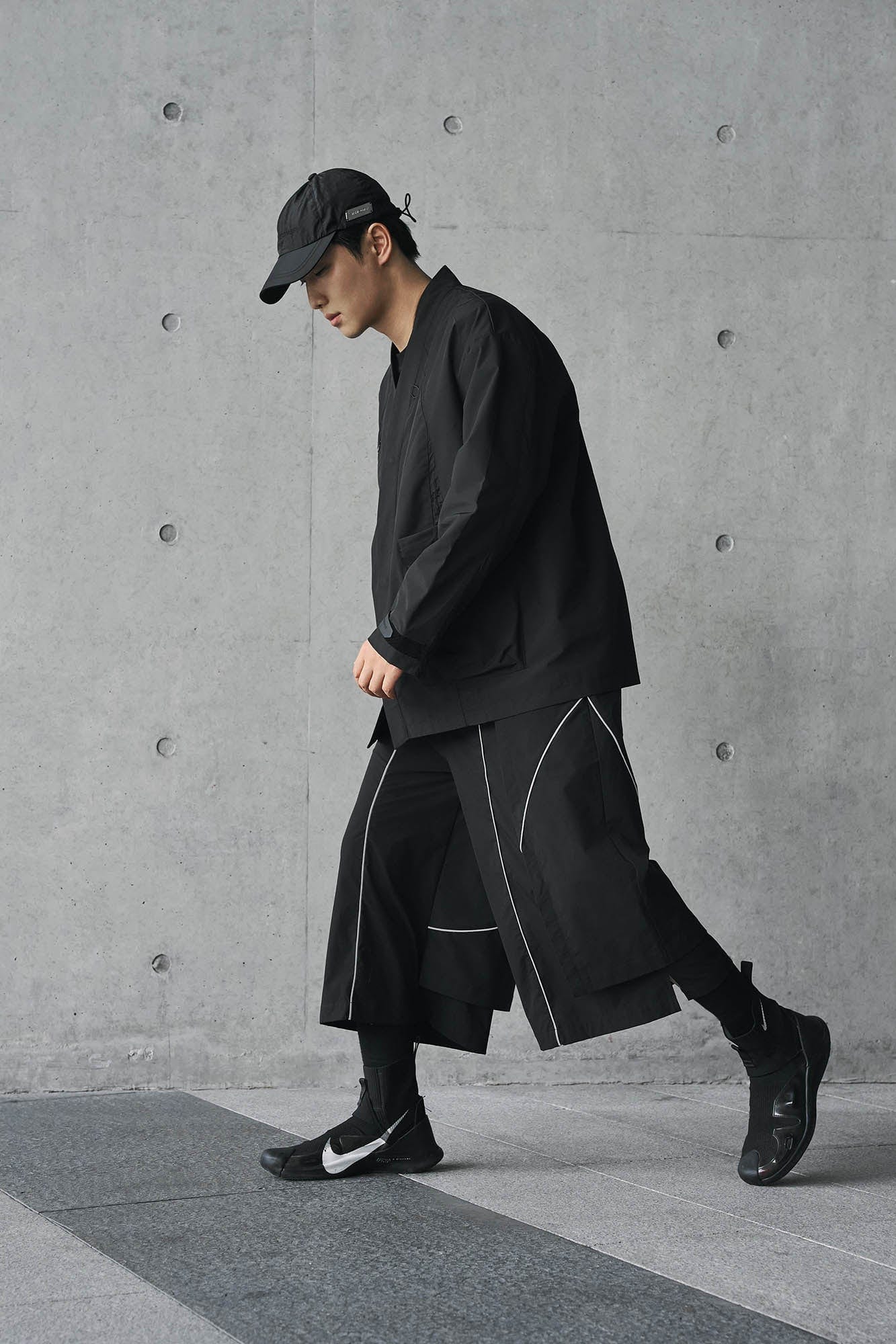 ENSHADOWER Deconstructed Tactical Taoist Robe, premium urban and streetwear designers apparel on PROJECTISR.com, ENSHADOWER