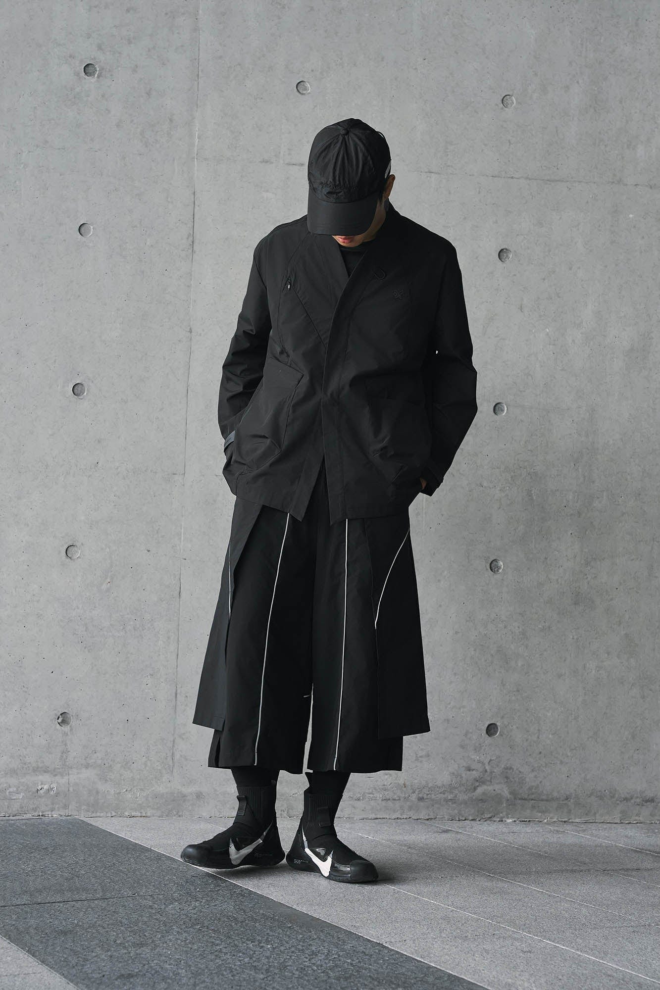 ENSHADOWER Deconstructed Tactical Taoist Robe, premium urban and streetwear designers apparel on PROJECTISR.com, ENSHADOWER