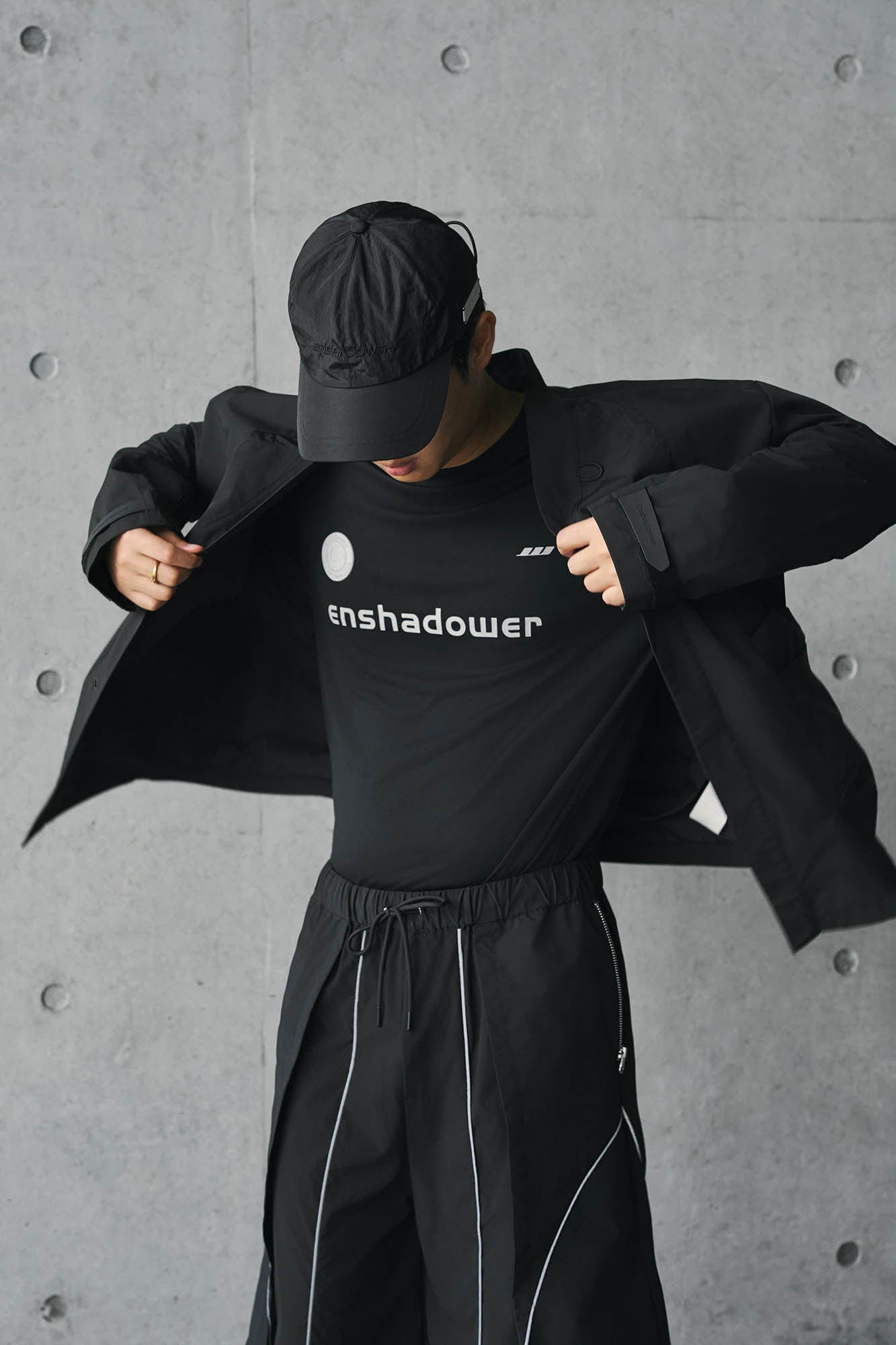 ENSHADOWER Deconstructed Tactical Taoist Robe, premium urban and streetwear designers apparel on PROJECTISR.com, ENSHADOWER