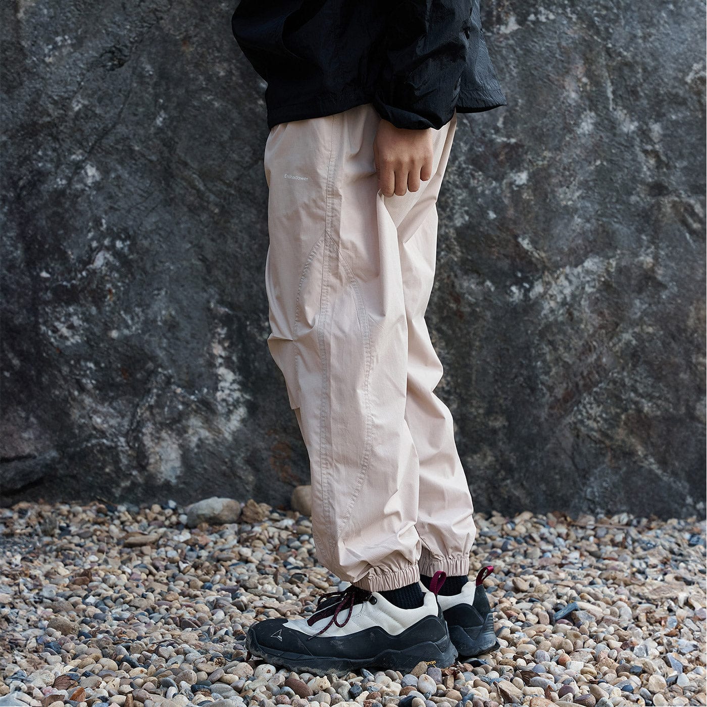 ENSHADOWER Essential Crinkled Jogger, premium urban and streetwear designers apparel on PROJECTISR.com, ENSHADOWER