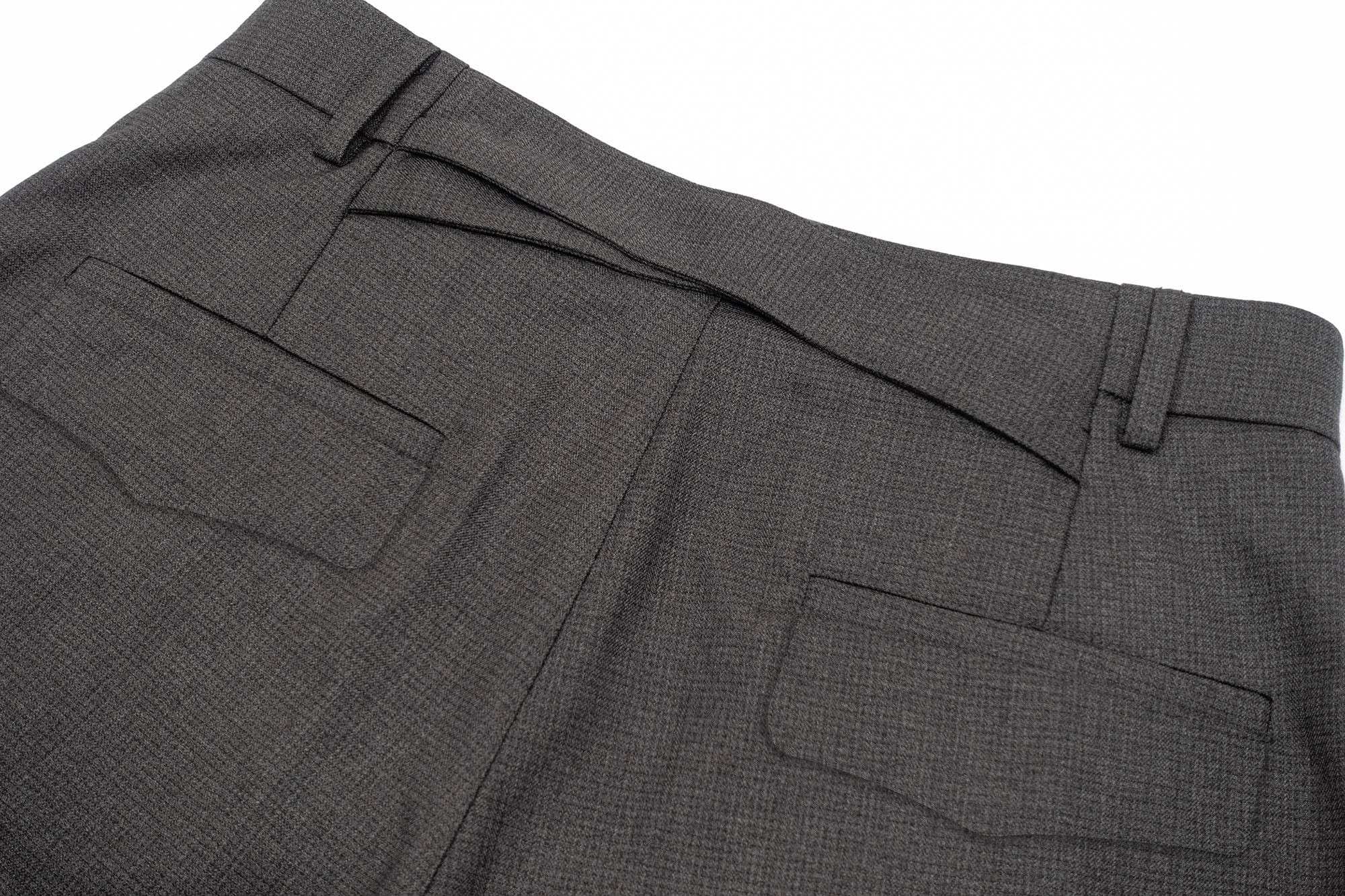 IN EXISTENCE Double-Pleated Mini Check Wide-Leg Shorts, premium urban and streetwear designers apparel on PROJECTISR.com, IN EXISTENCE