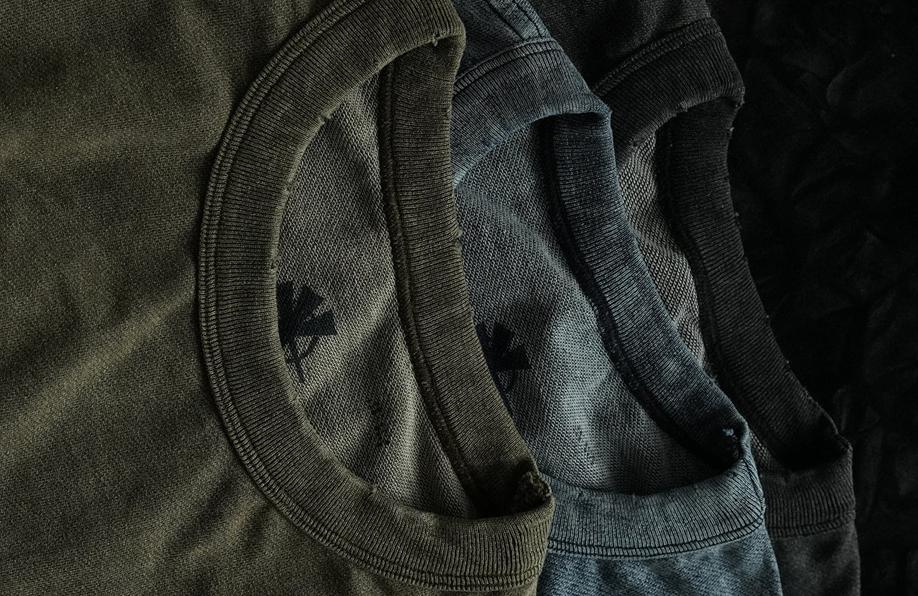 NEIGBORL Retro Washed Embroidered Pocket Tee, premium urban and streetwear designers apparel on PROJECTISR.com, NEIGBORL