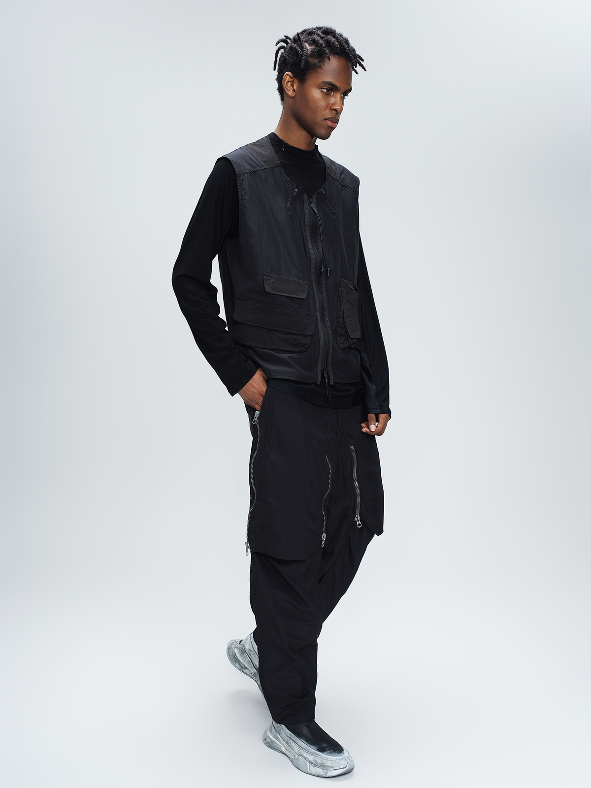 STEAM Paneled Quick-Dry Outdoor Long-Sleeve Tee