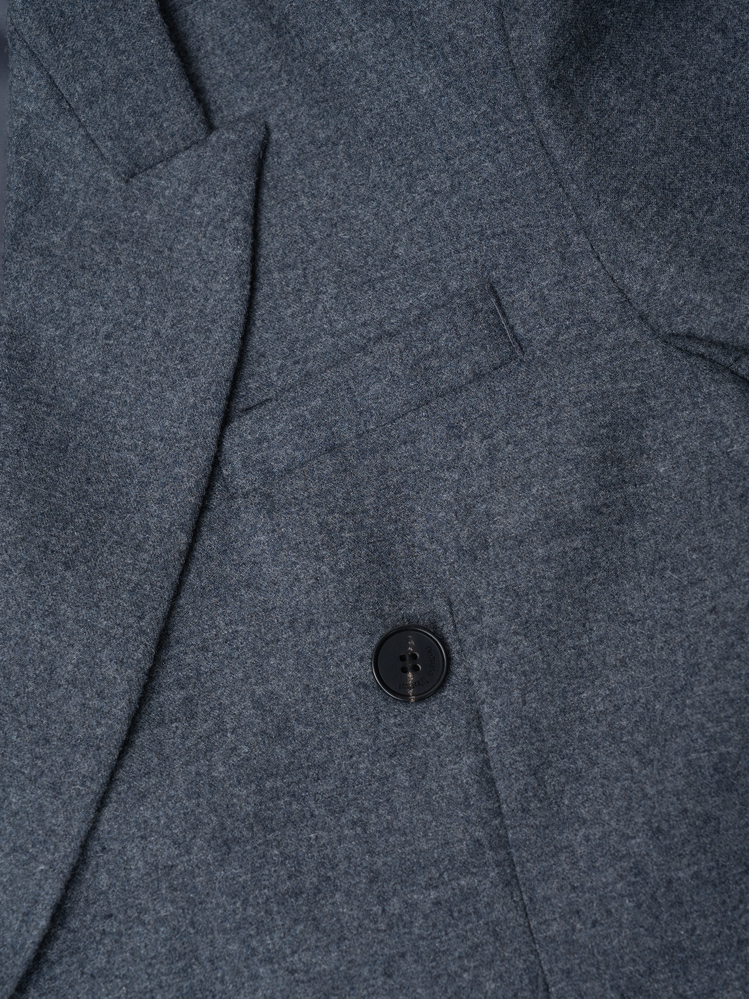 OUYANG WENJUN Double-Breasted Wool-Blend Blazer