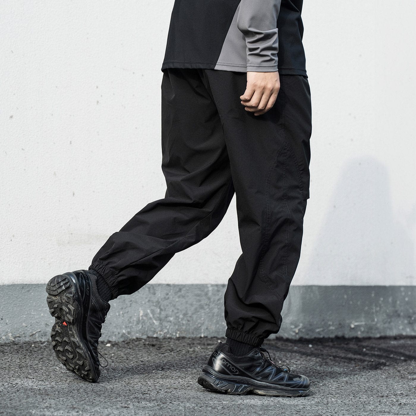 ENSHADOWER Essential Crinkled Jogger, premium urban and streetwear designers apparel on PROJECTISR.com, ENSHADOWER