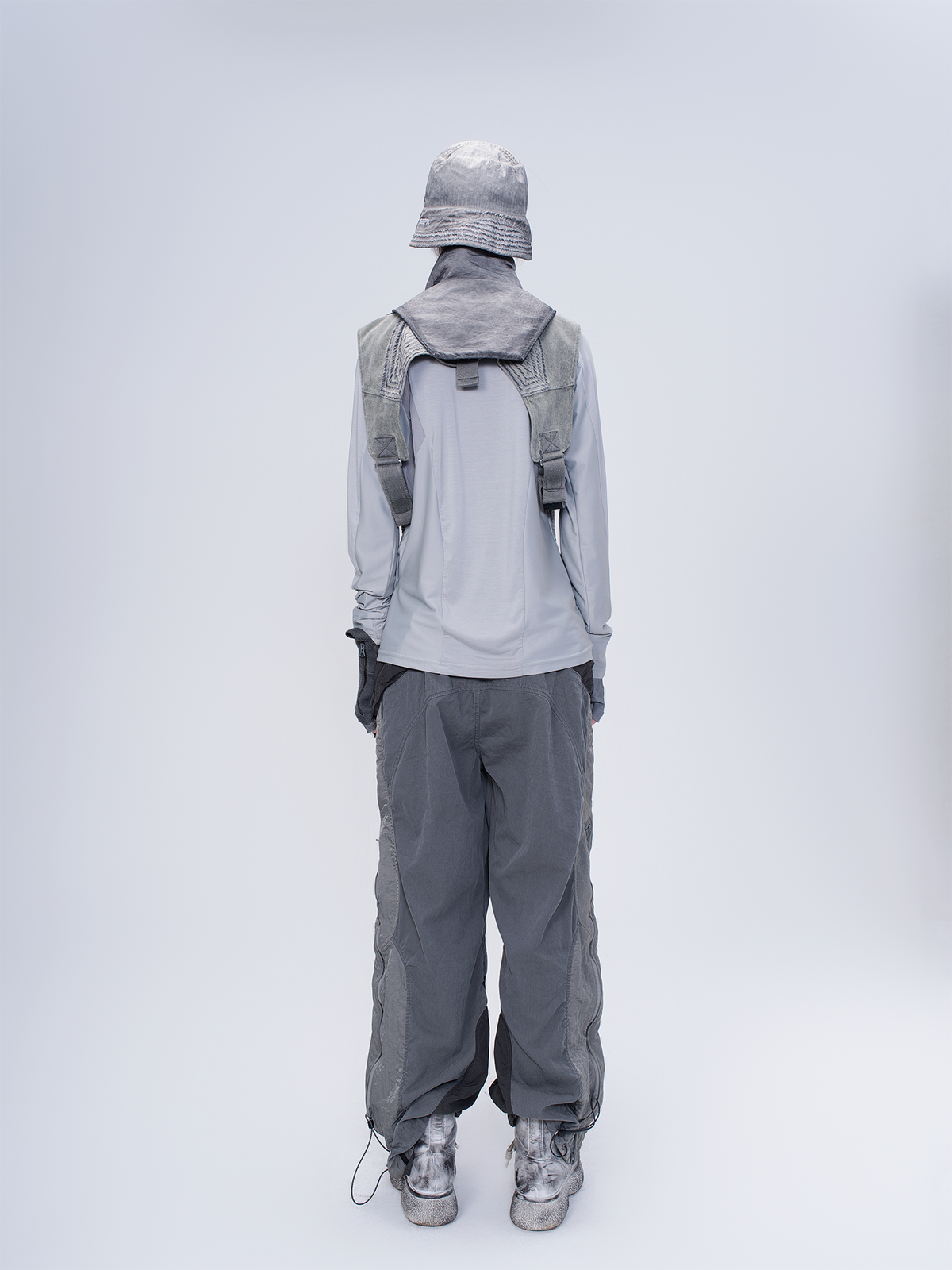 STEAM Paneled Quick-Dry Outdoor Long-Sleeve Tee
