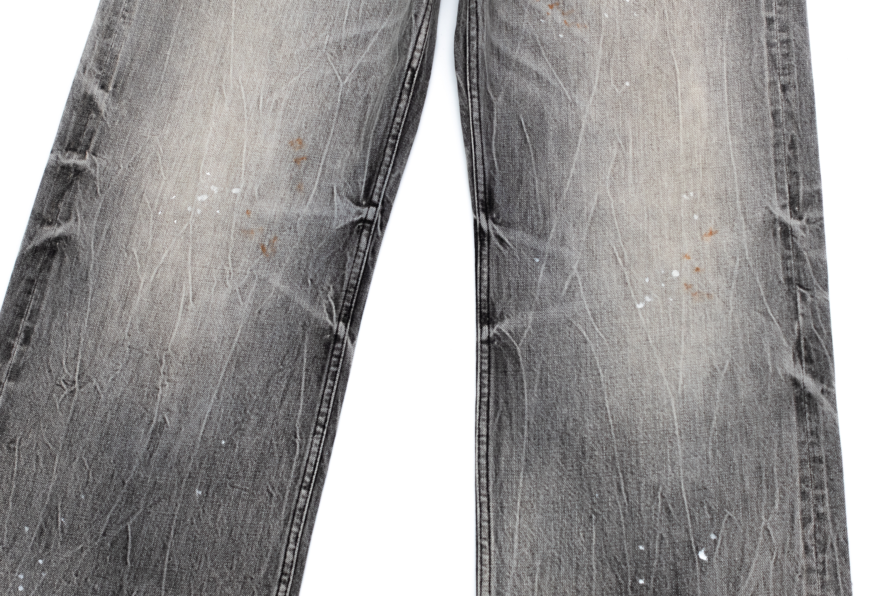IN EXISTENCE Selvedge Slub Yarn Straight-Leg Jeans