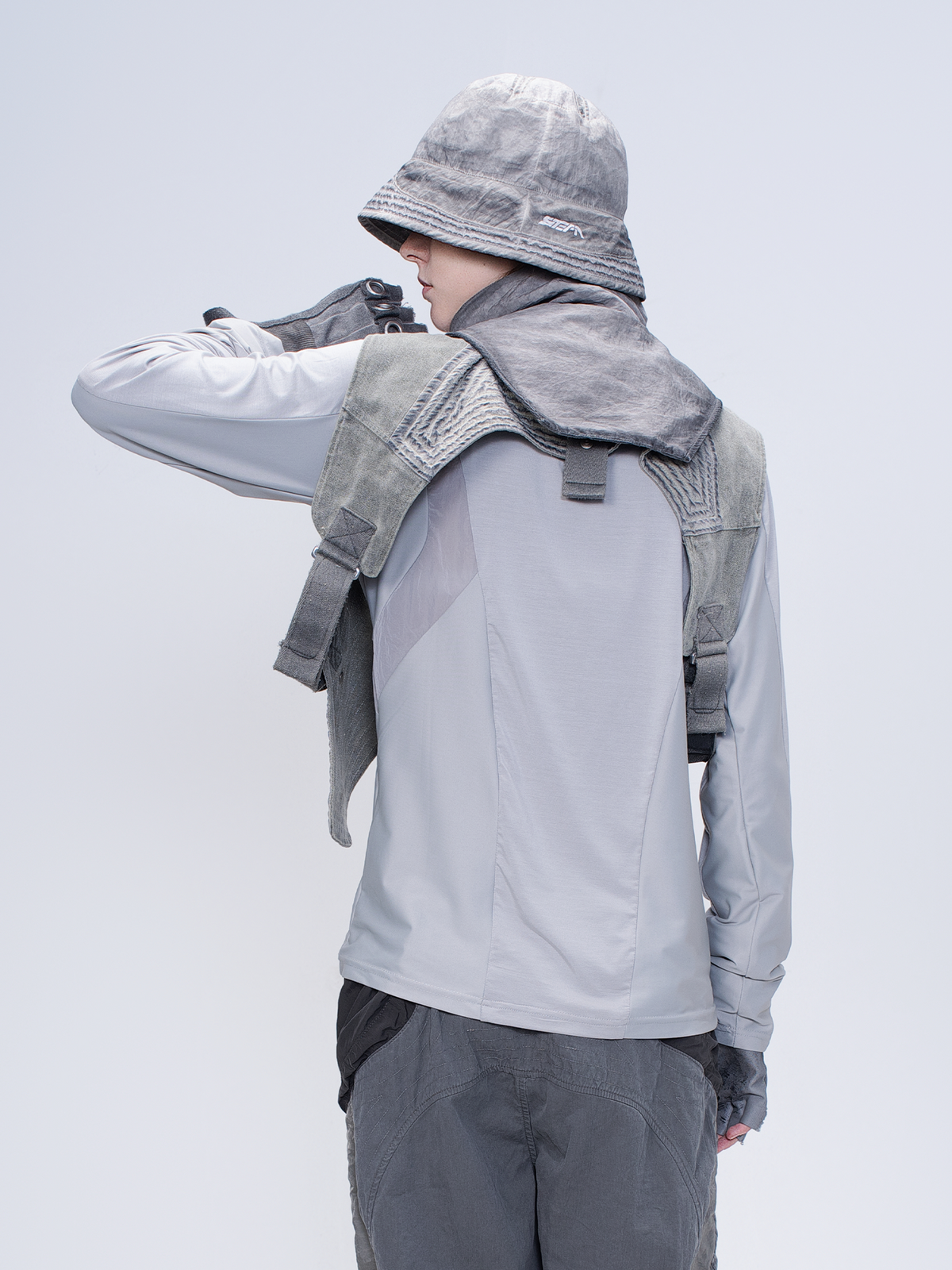 STEAM Paneled Quick-Dry Outdoor Long-Sleeve Tee