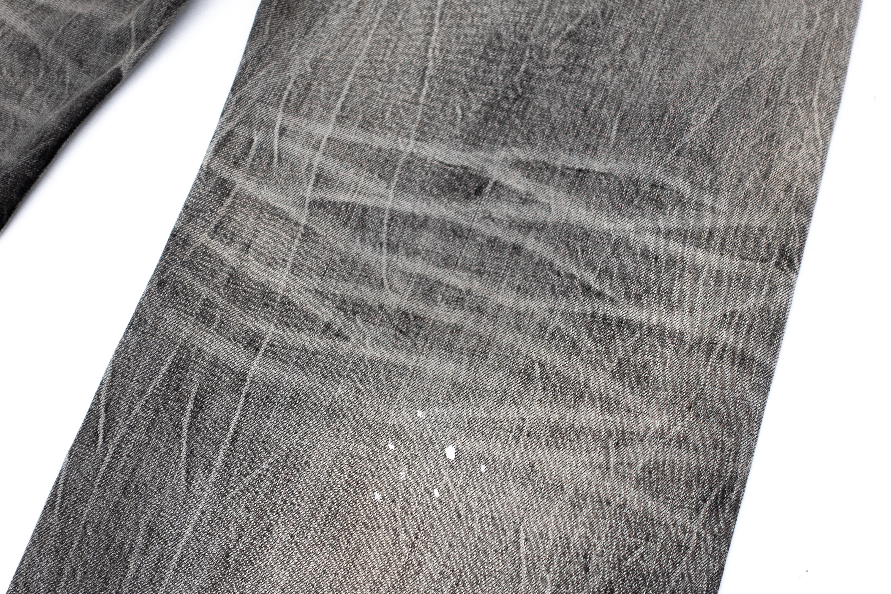 IN EXISTENCE Selvedge Slub Yarn Straight-Leg Jeans