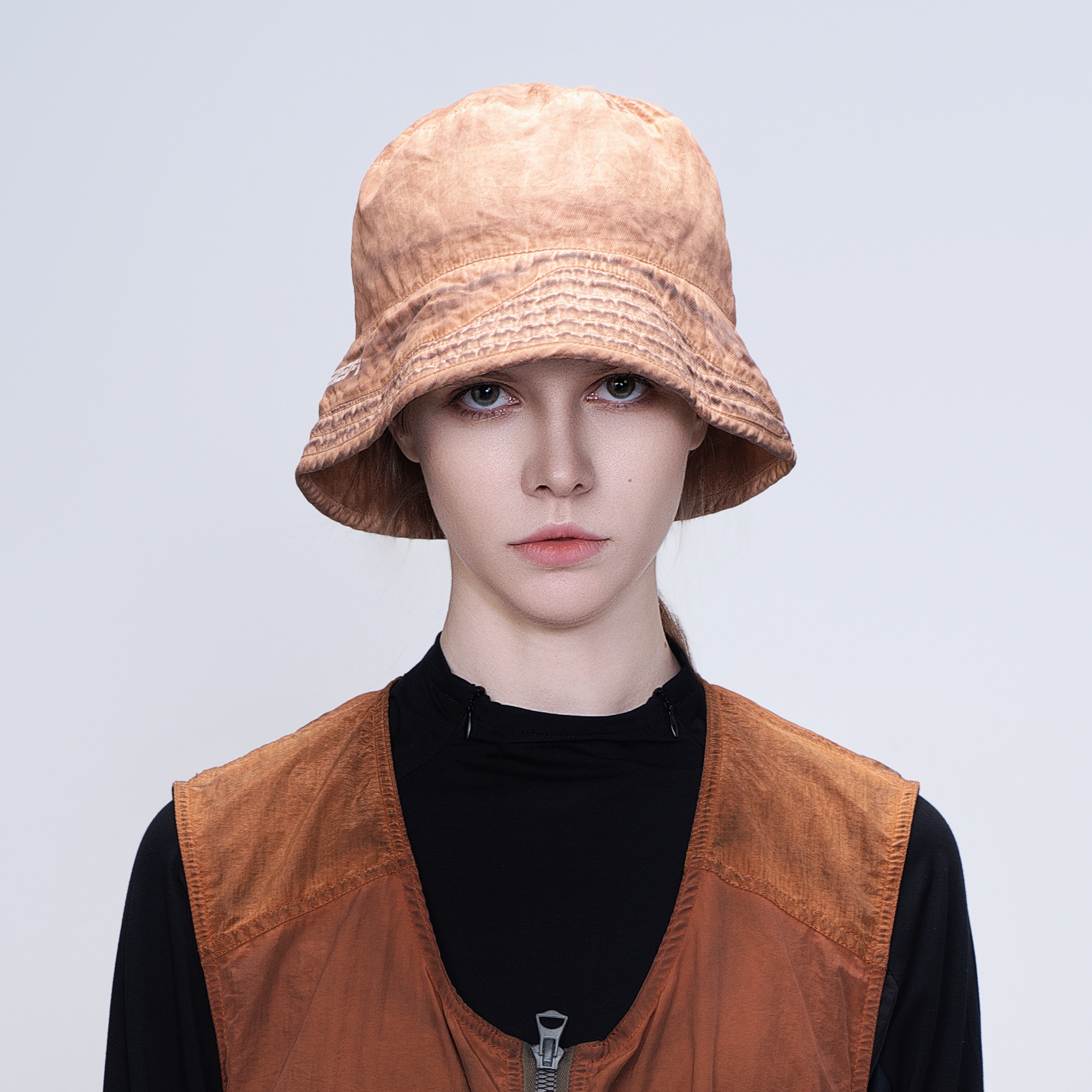 STEAM Washed Distressed Bucket Hat
