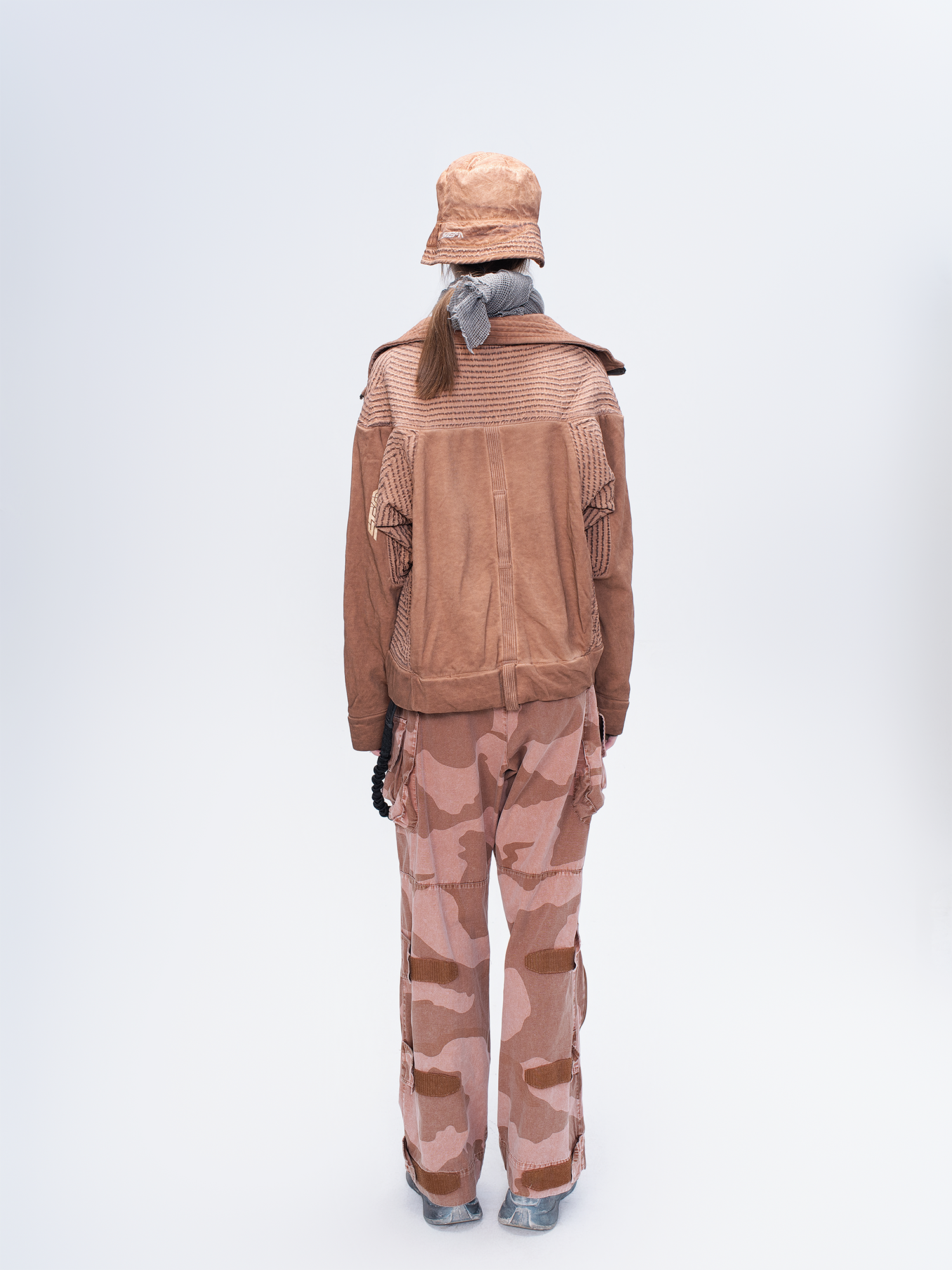 STEAM Washed Distressed Bucket Hat