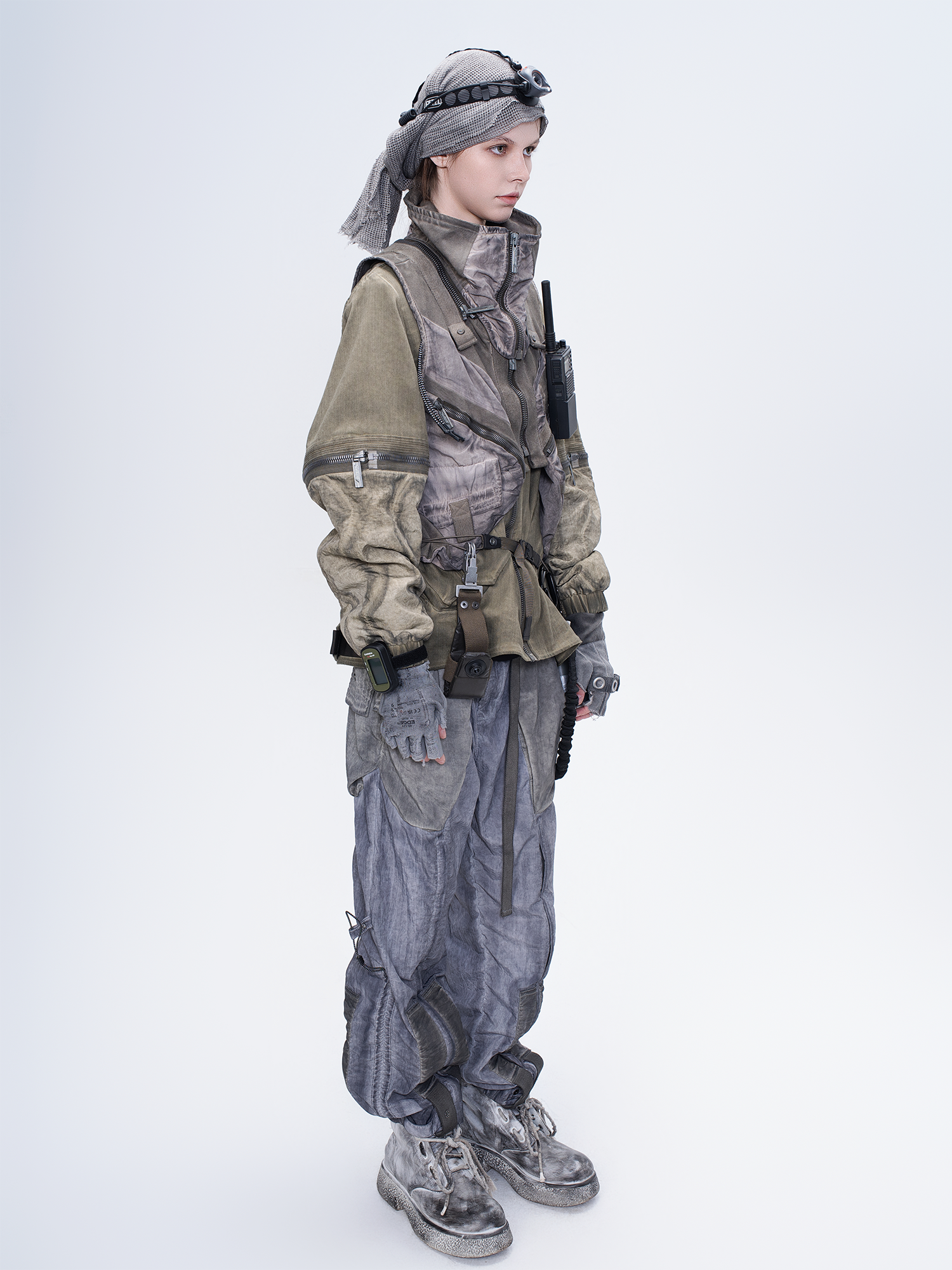 STEAM Multi-Pocket Detachable Utility Vest