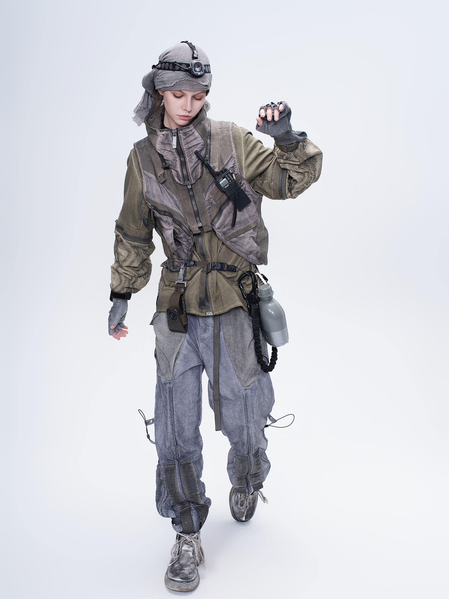 STEAM Multi-Pocket Detachable Utility Vest