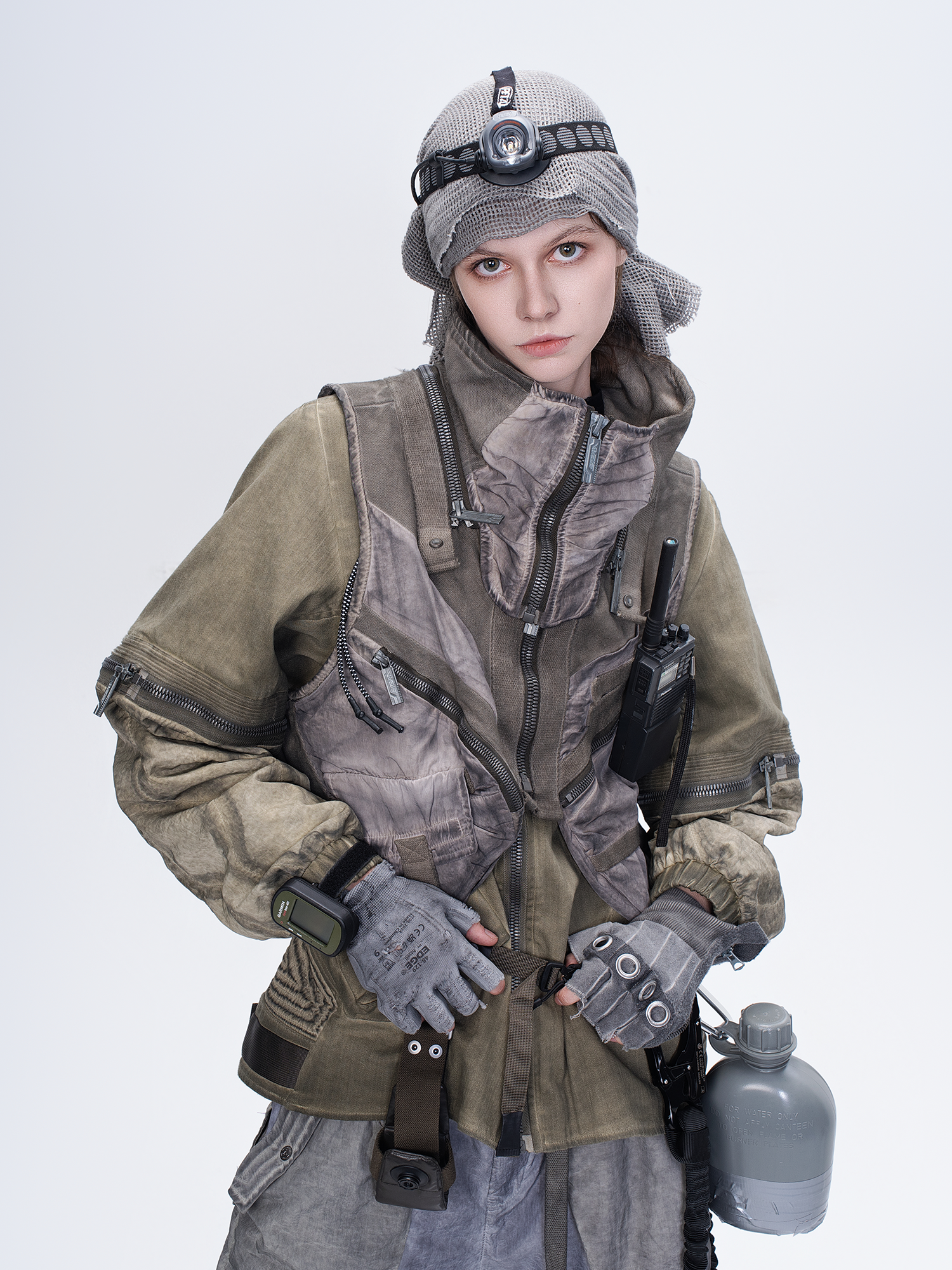 STEAM Multi-Pocket Detachable Utility Vest