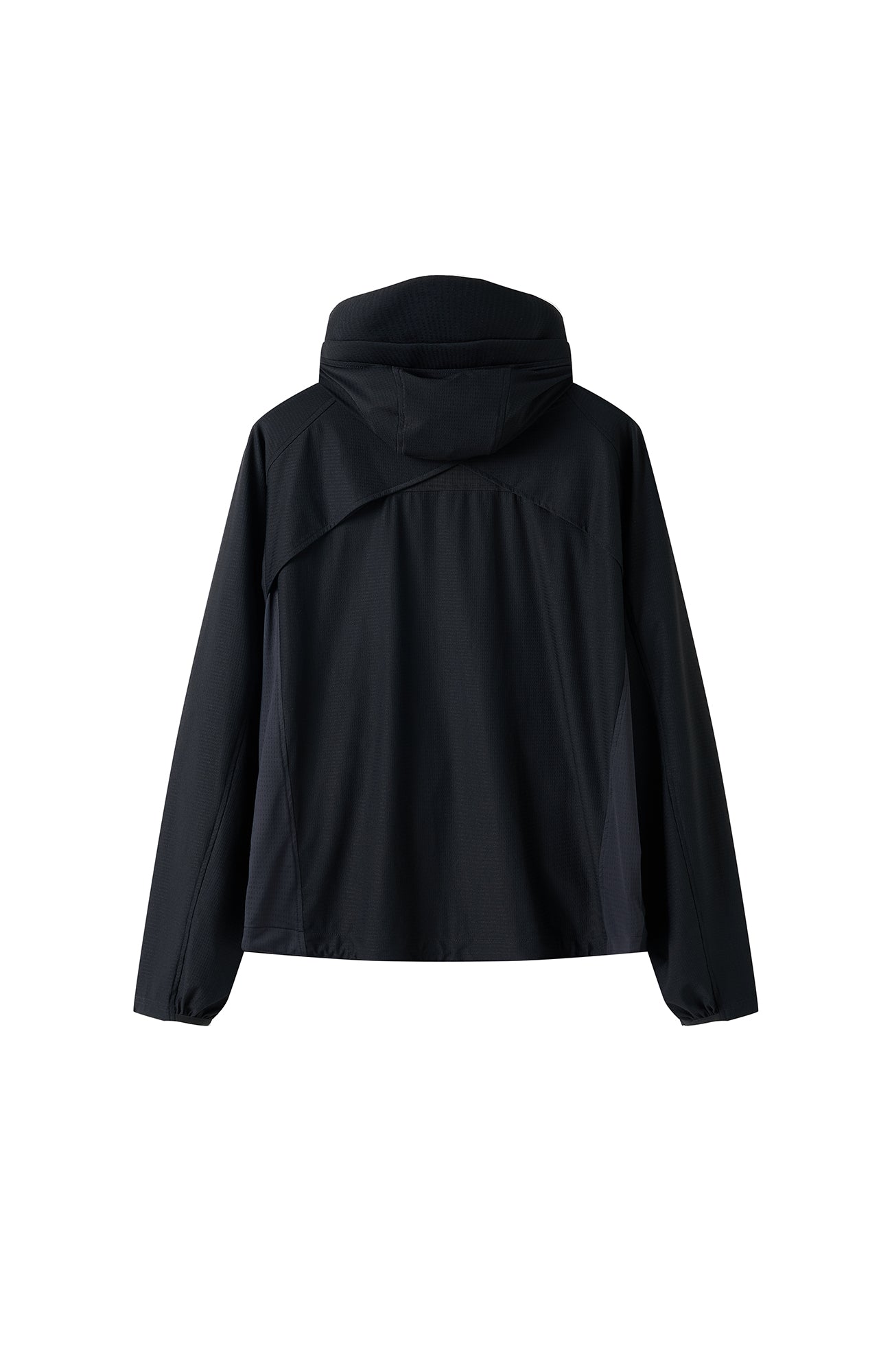MOITIEDEPETALE Dual-Zip Cooling UV Protection Hooded Jacket
