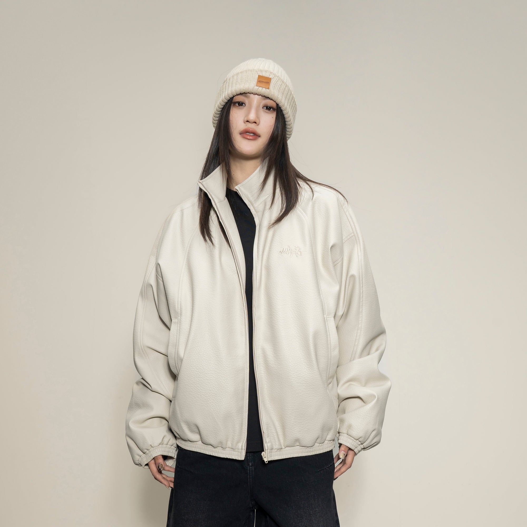 MAKEMORE Essential PU Puffer Jacket