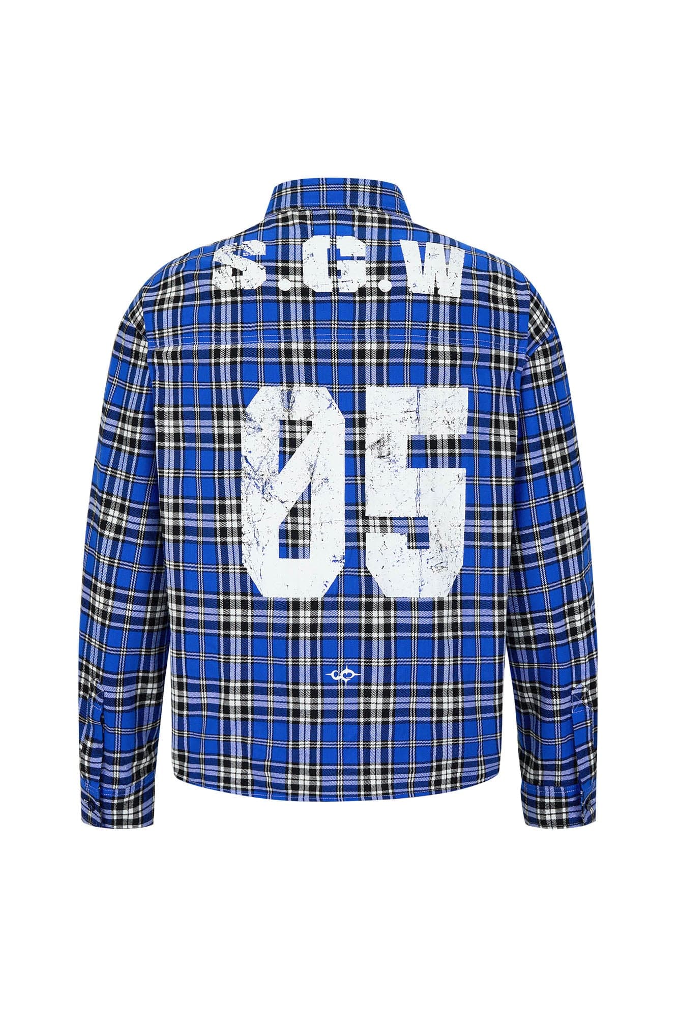 SAVAGEGROWTHWORLD No.5 Plaid Shirt, premium urban and streetwear designers apparel on PROJECTISR.com, SAVAGEGROWTHWORLD