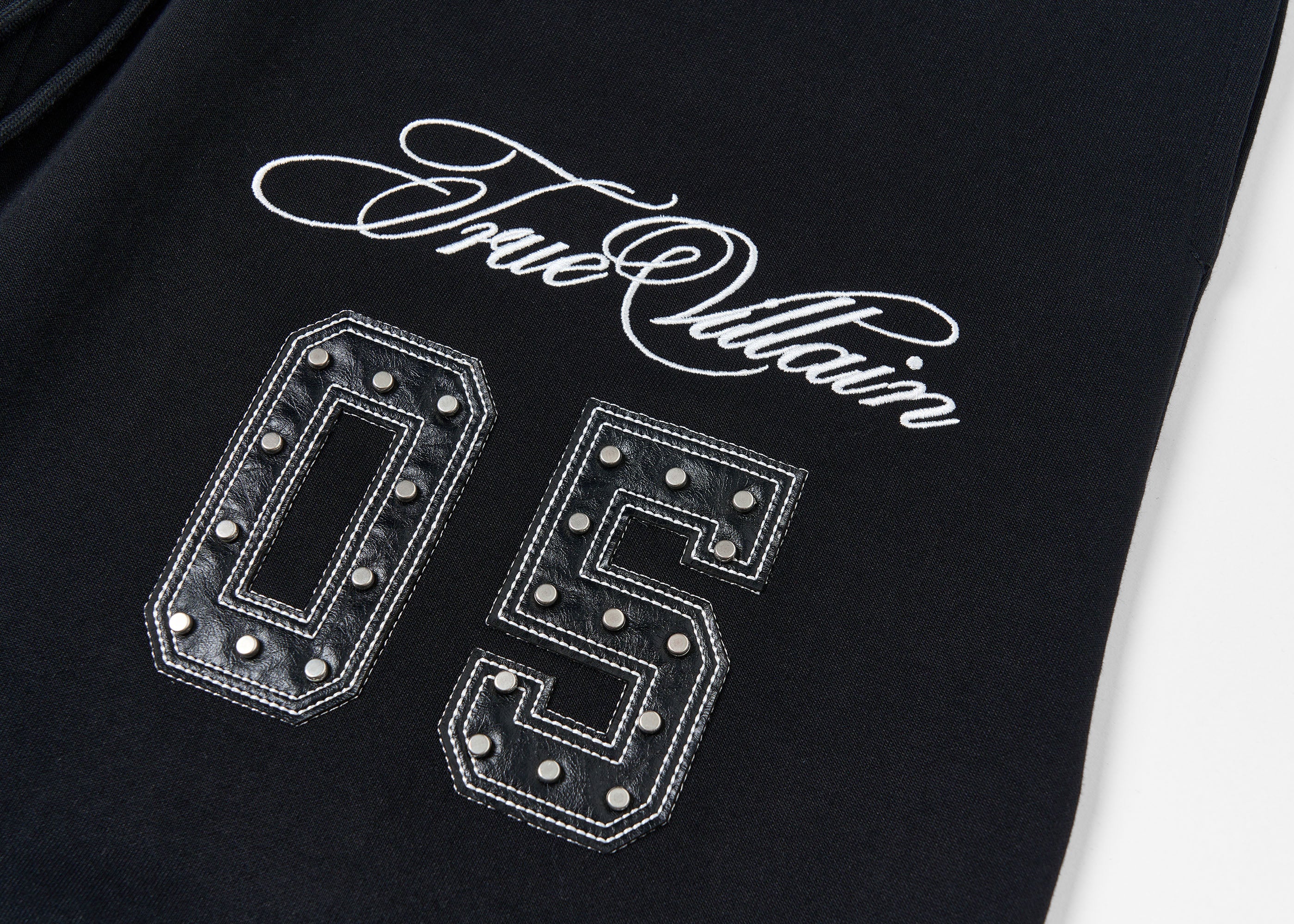 SAVAGEGROWTHWORLD No.05 True Villain Patch Drawstring Sweatpants