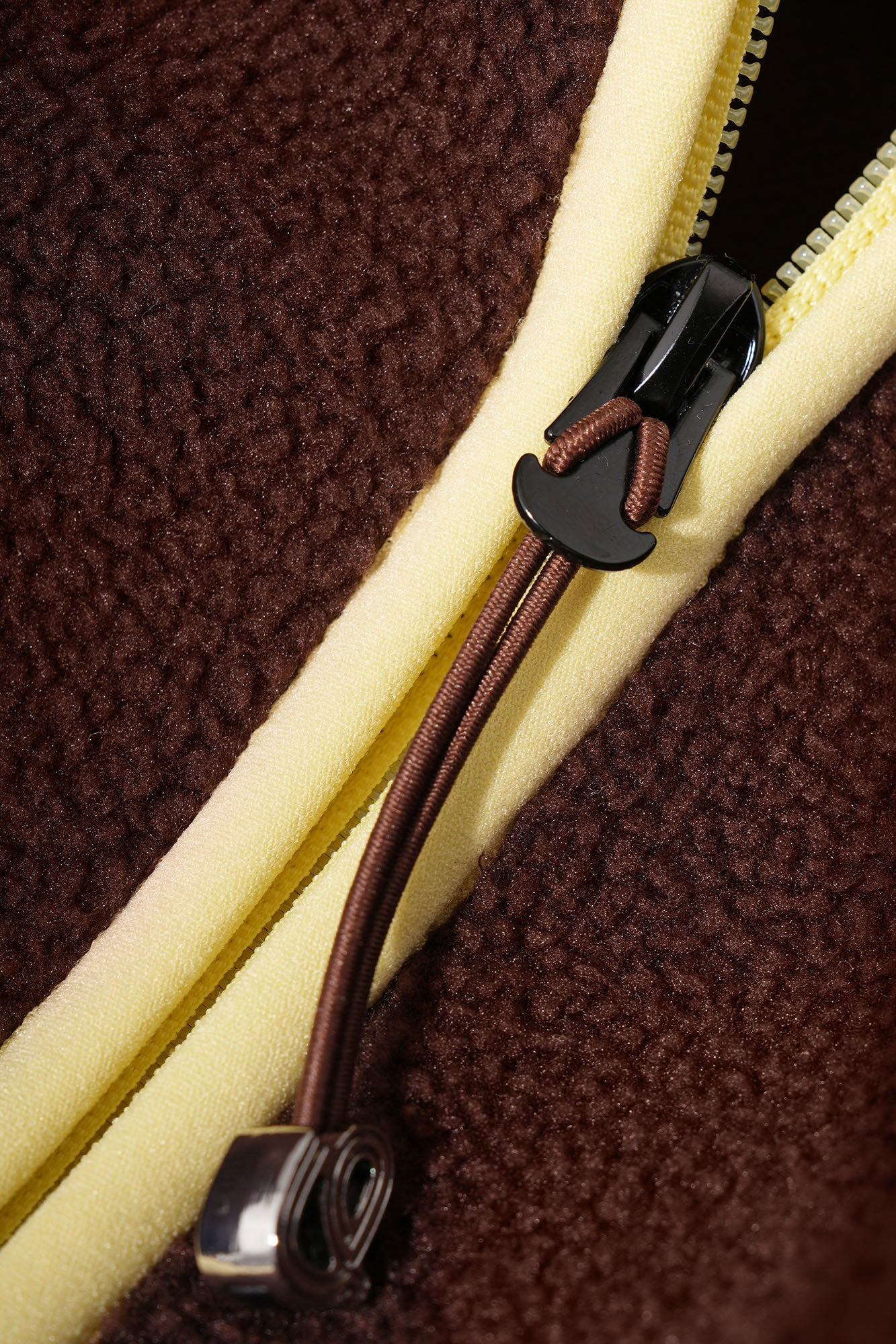 UMAMIISM Contrast Trim Fleece Jacket, premium urban and streetwear designers apparel on PROJECTISR.com, UMAMIISM