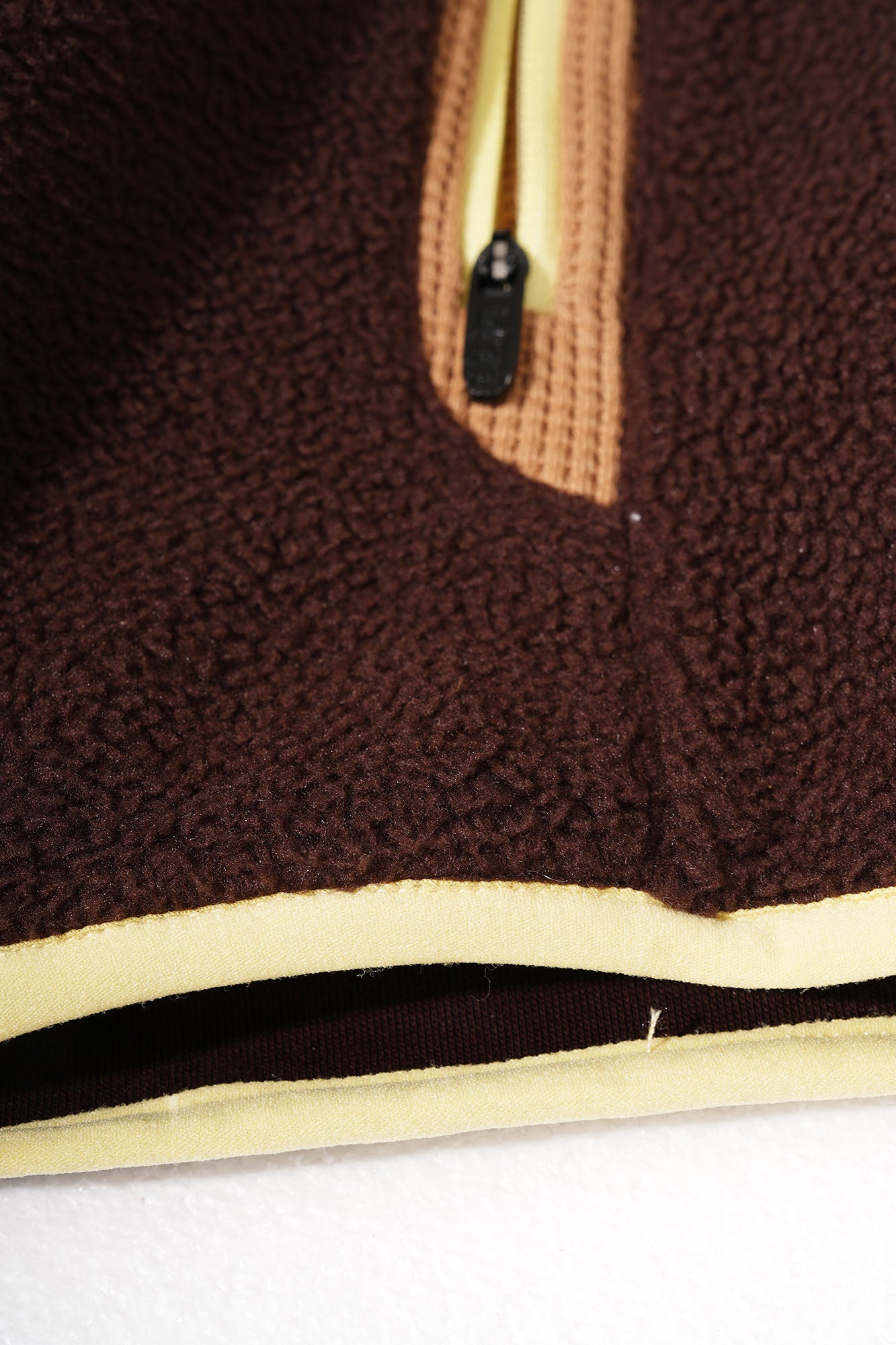 UMAMIISM Contrast Trim Fleece Jacket, premium urban and streetwear designers apparel on PROJECTISR.com, UMAMIISM