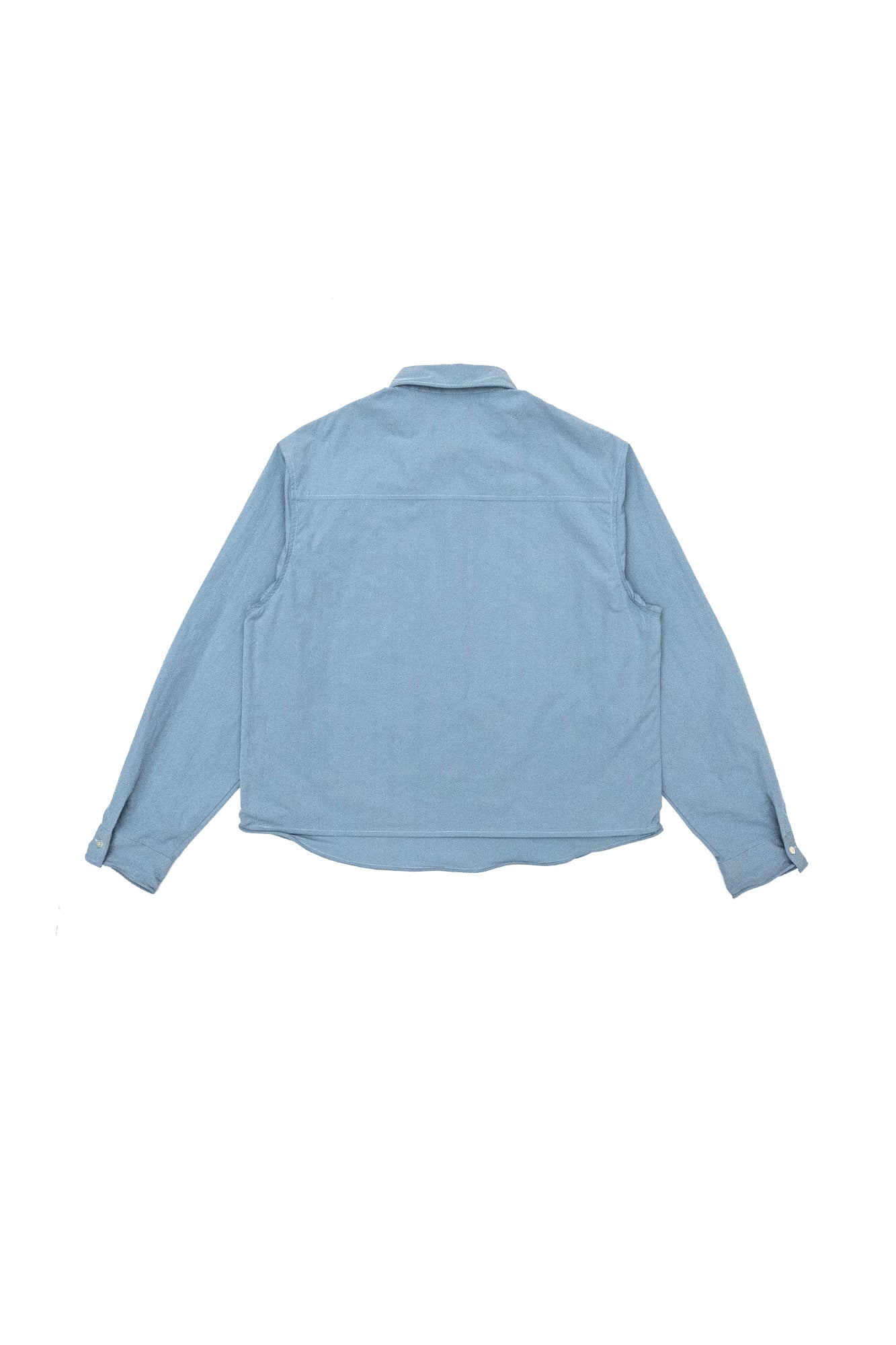 IN EXISTENCE Wired Formable Edge Layered Hem Shirt