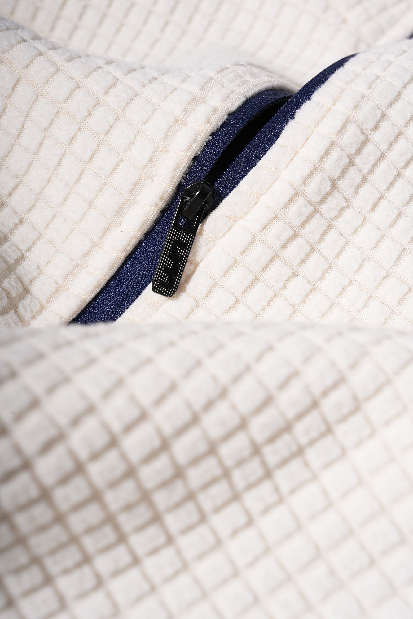UMAMIISM Waffle Embroidered Fleece-Lined Jacket, premium urban and streetwear designers apparel on PROJECTISR.com, UMAMIISM