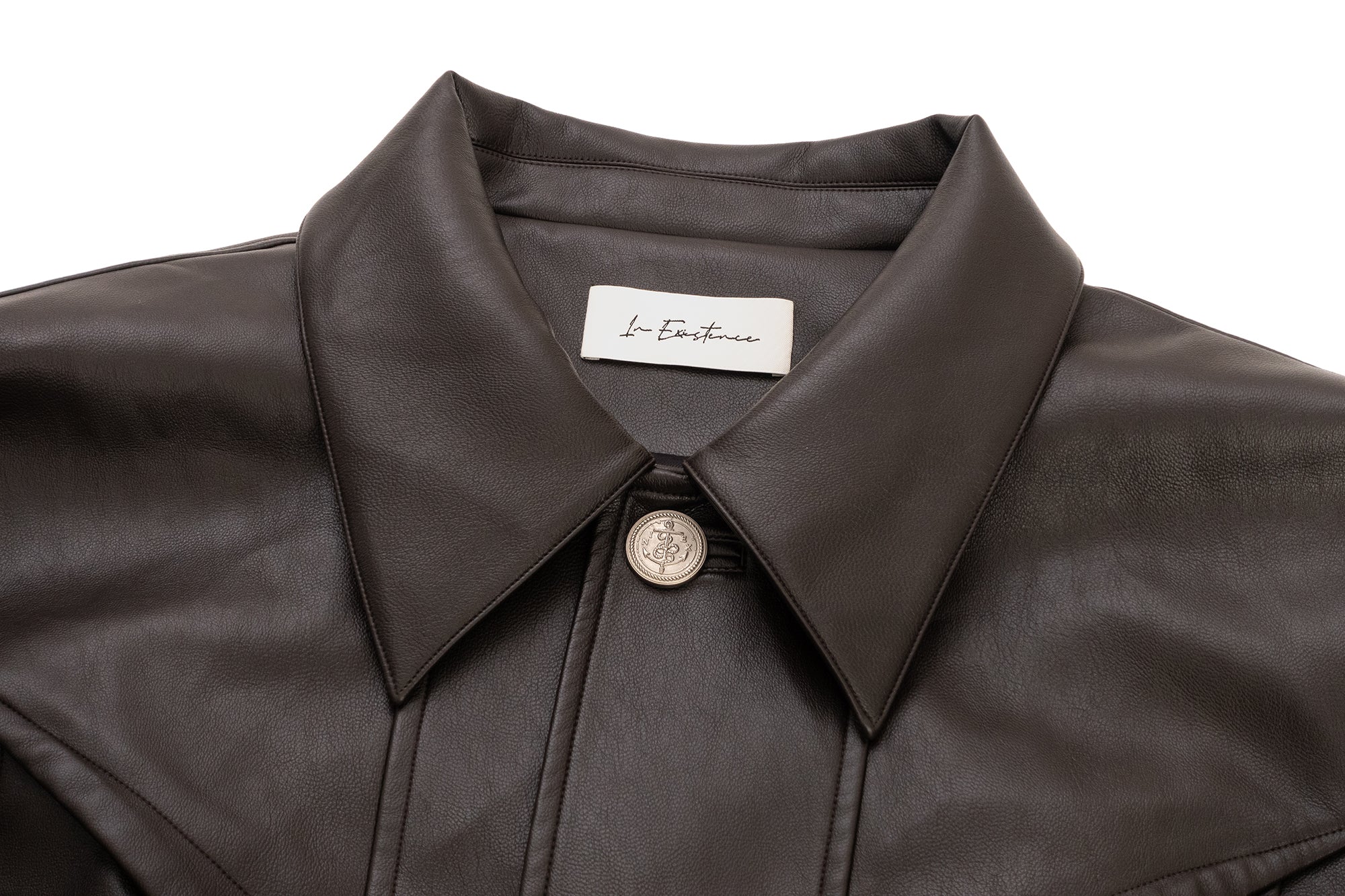 IN EXISTENCE Essential Paneled PU Jacket