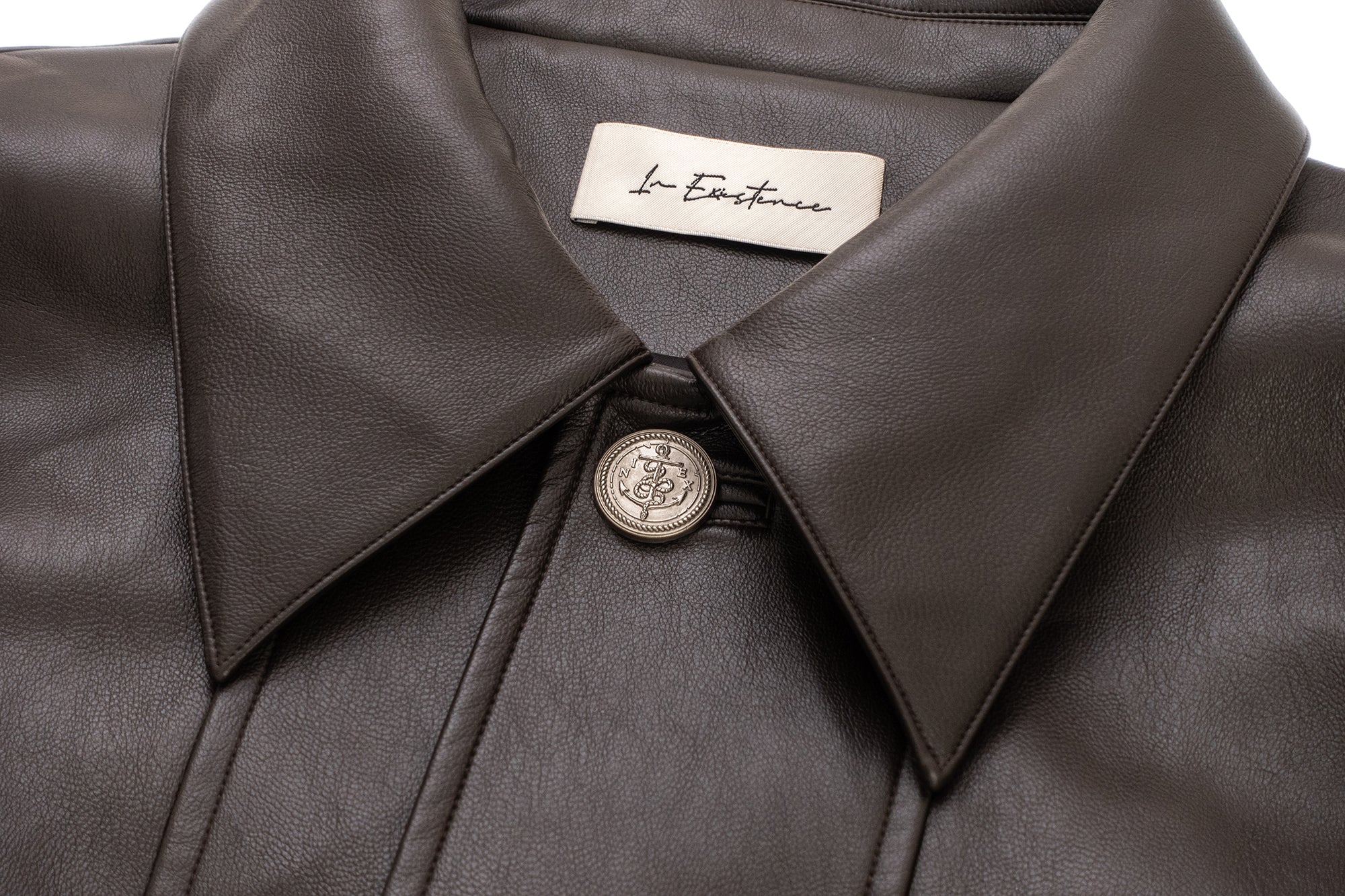 IN EXISTENCE Essential Paneled PU Jacket