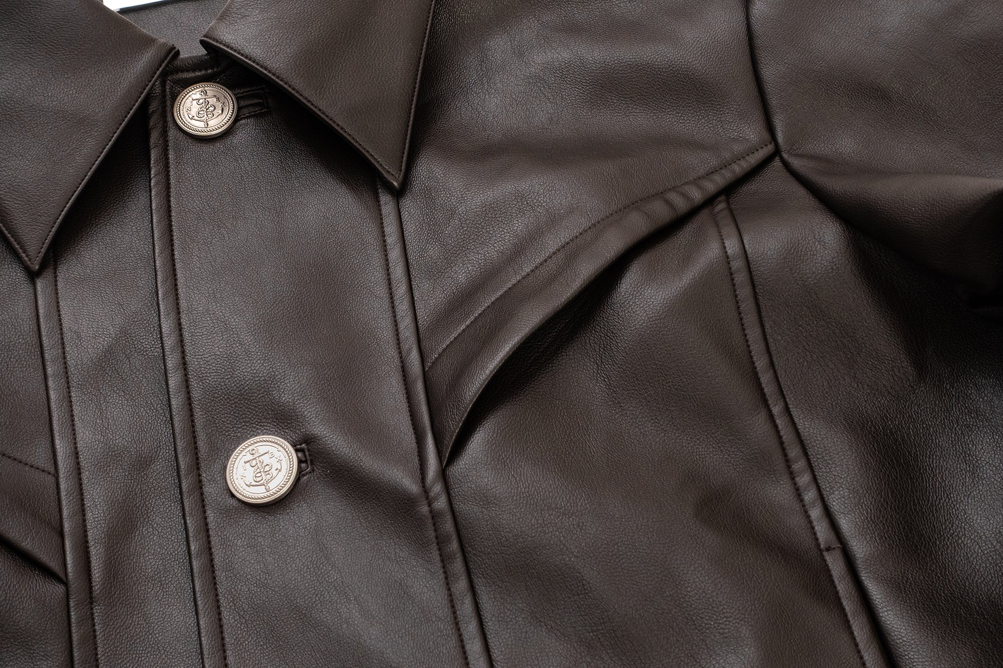 IN EXISTENCE Essential Paneled PU Jacket