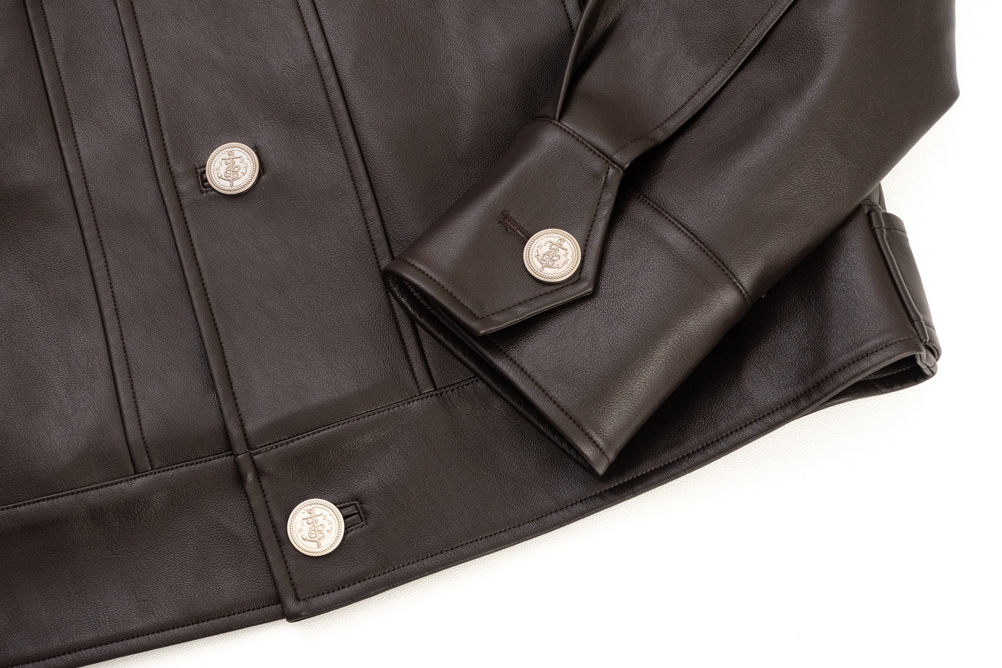 IN EXISTENCE Essential Paneled PU Jacket