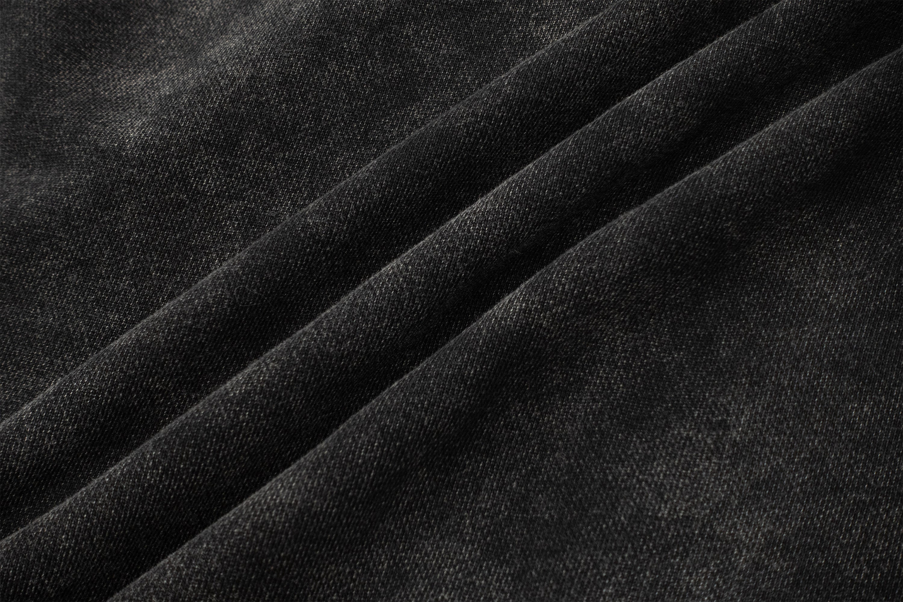 IN EXISTENCE Reversible Washed Spliced Hooded Jacket