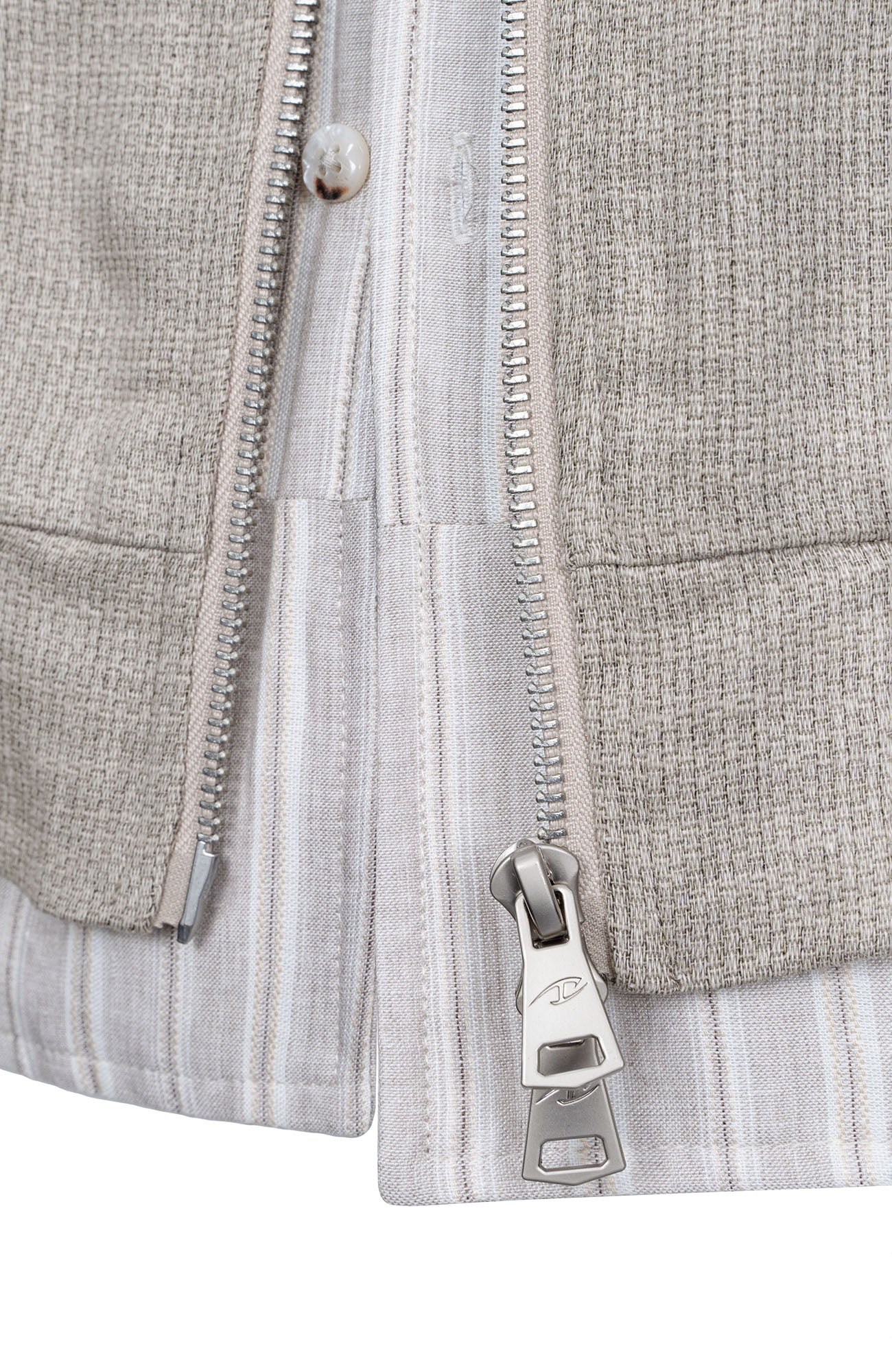 CATSSTAC Faux-Layer Zip Jacket, premium urban and streetwear designers apparel on PROJECTISR.com, CATSSTAC