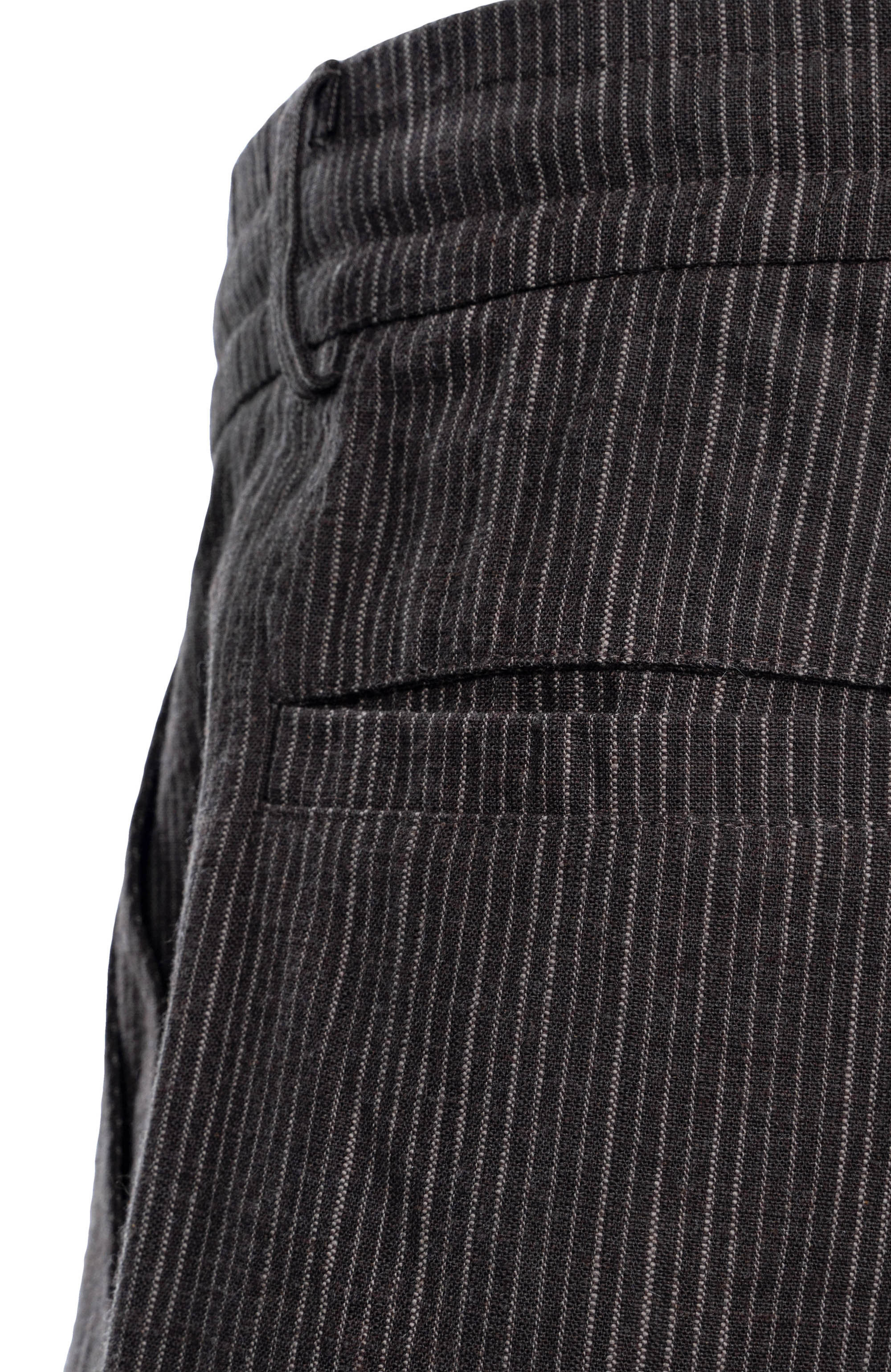 CATSSTAC Striped Double-Pleat Trousers, premium urban and streetwear designers apparel on PROJECTISR.com, CATSSTAC
