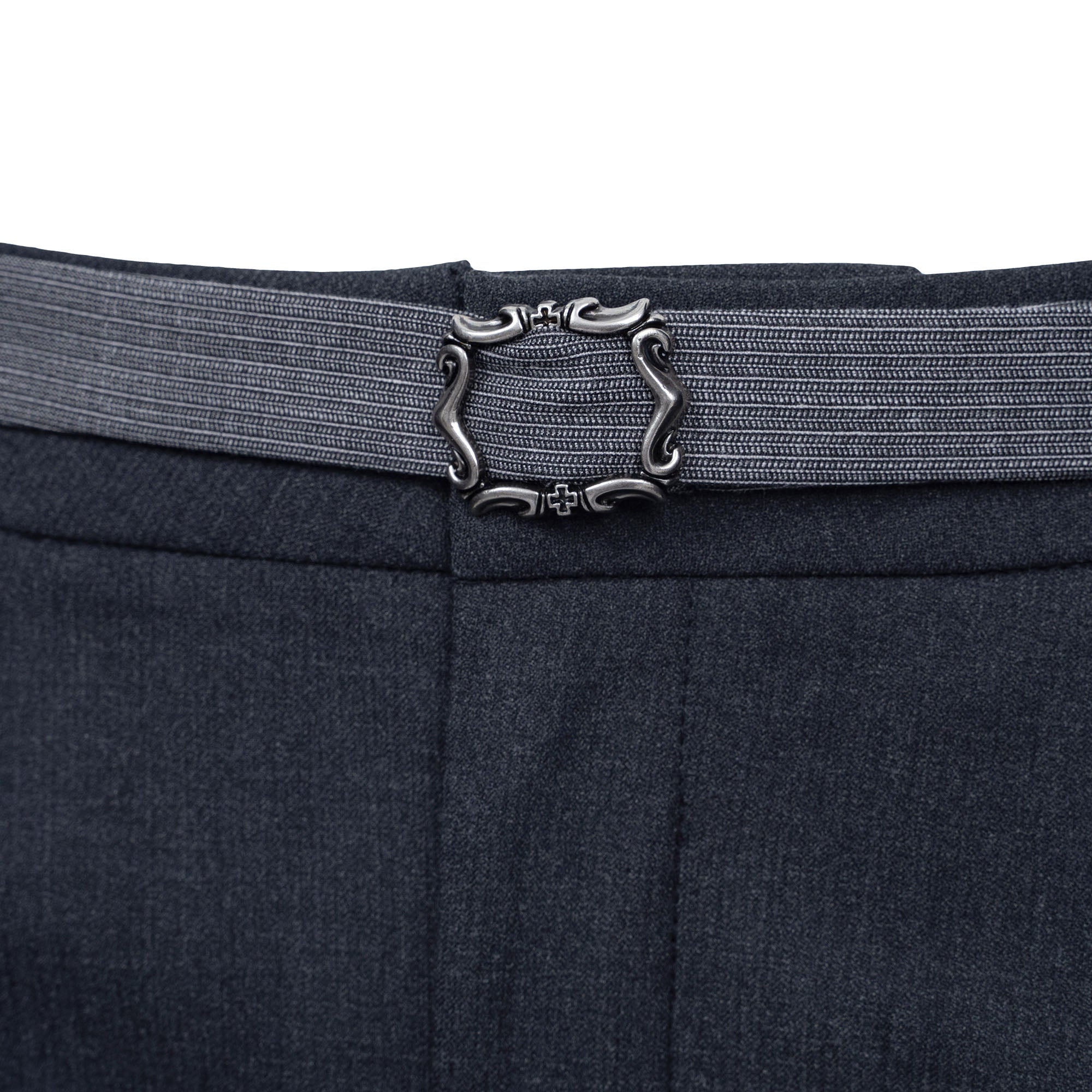 CATSSTAC Detachable-Belt Pleats Wide-Leg Trousers, premium urban and streetwear designers apparel on PROJECTISR.com, CATSSTAC