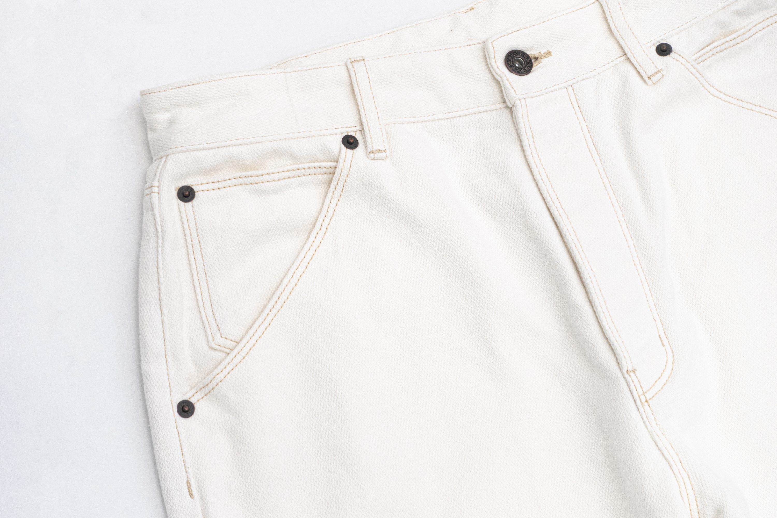 IN EXISTENCE Minimal Straight-Leg Denim Pants