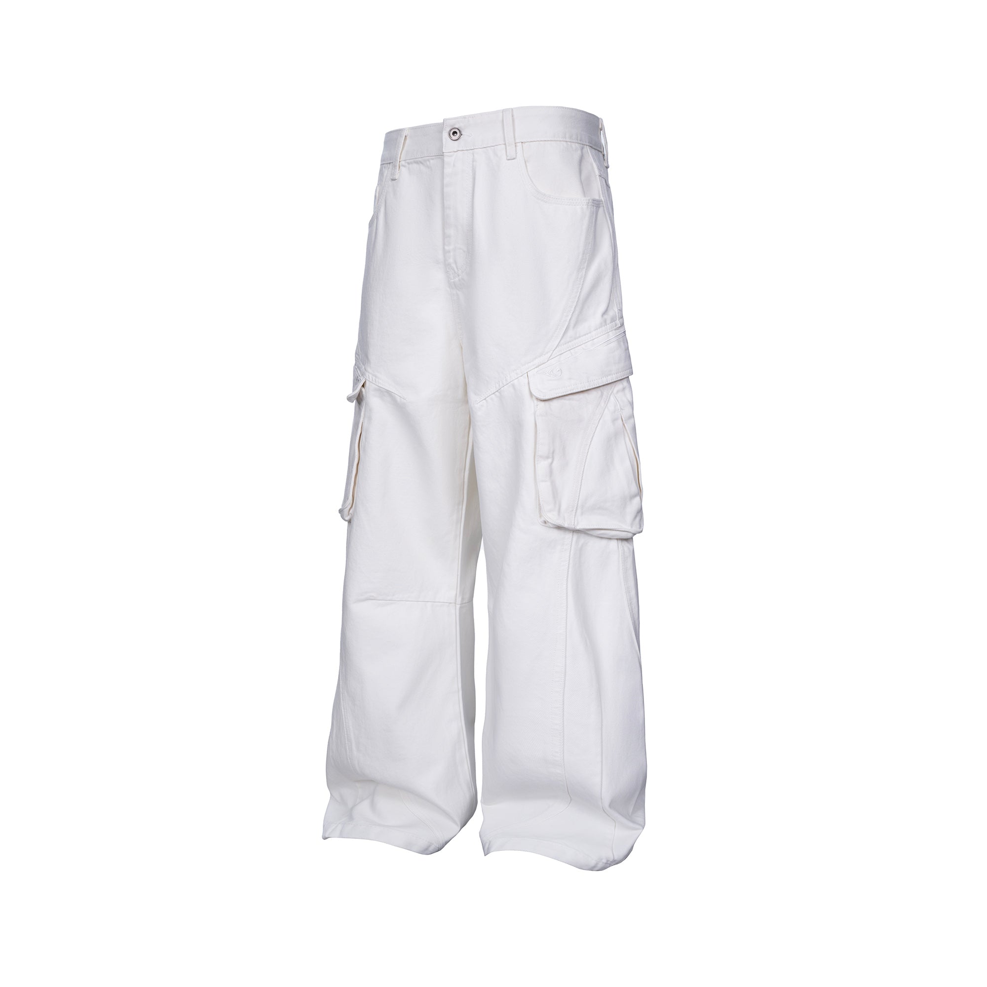 CATSSTAC Utility Raw Denim Cargo Pants, premium urban and streetwear designers apparel on PROJECTISR.com, CATSSTAC