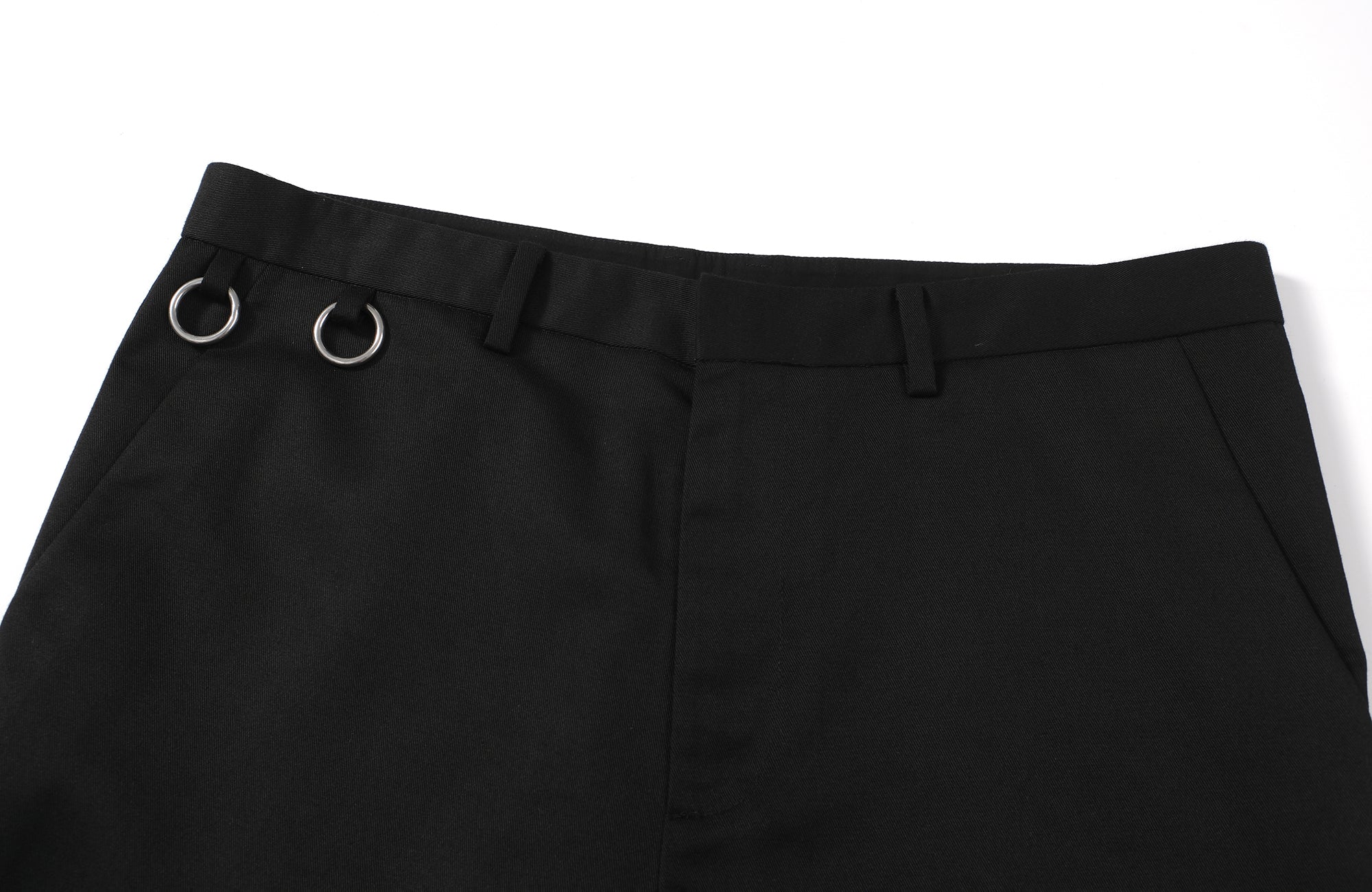 DREAM BAND Ring Detail Wide-Leg Trousers