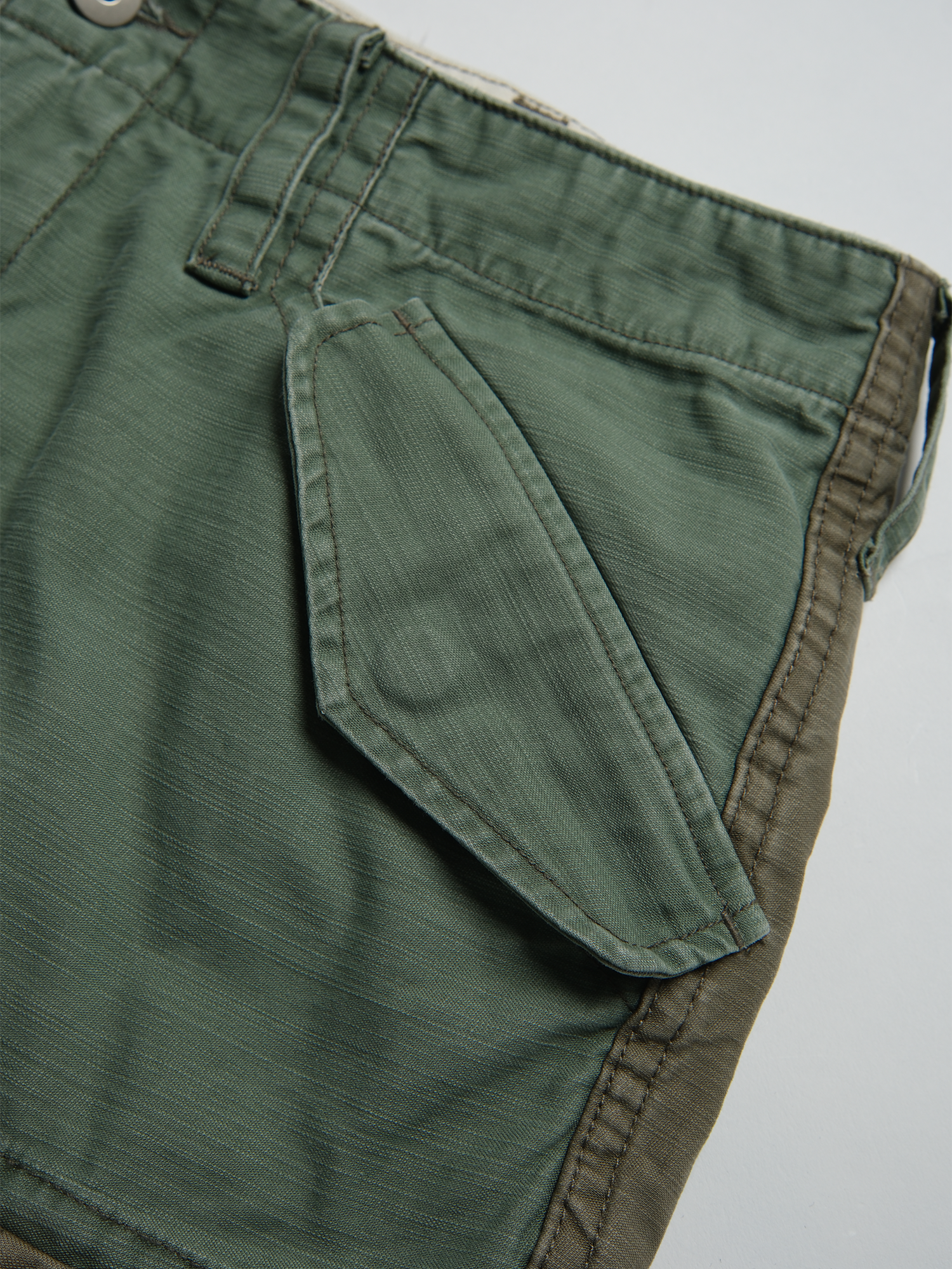 NEIGBORL Retro Washed Paneled Multi-Pocket Cargo Pants