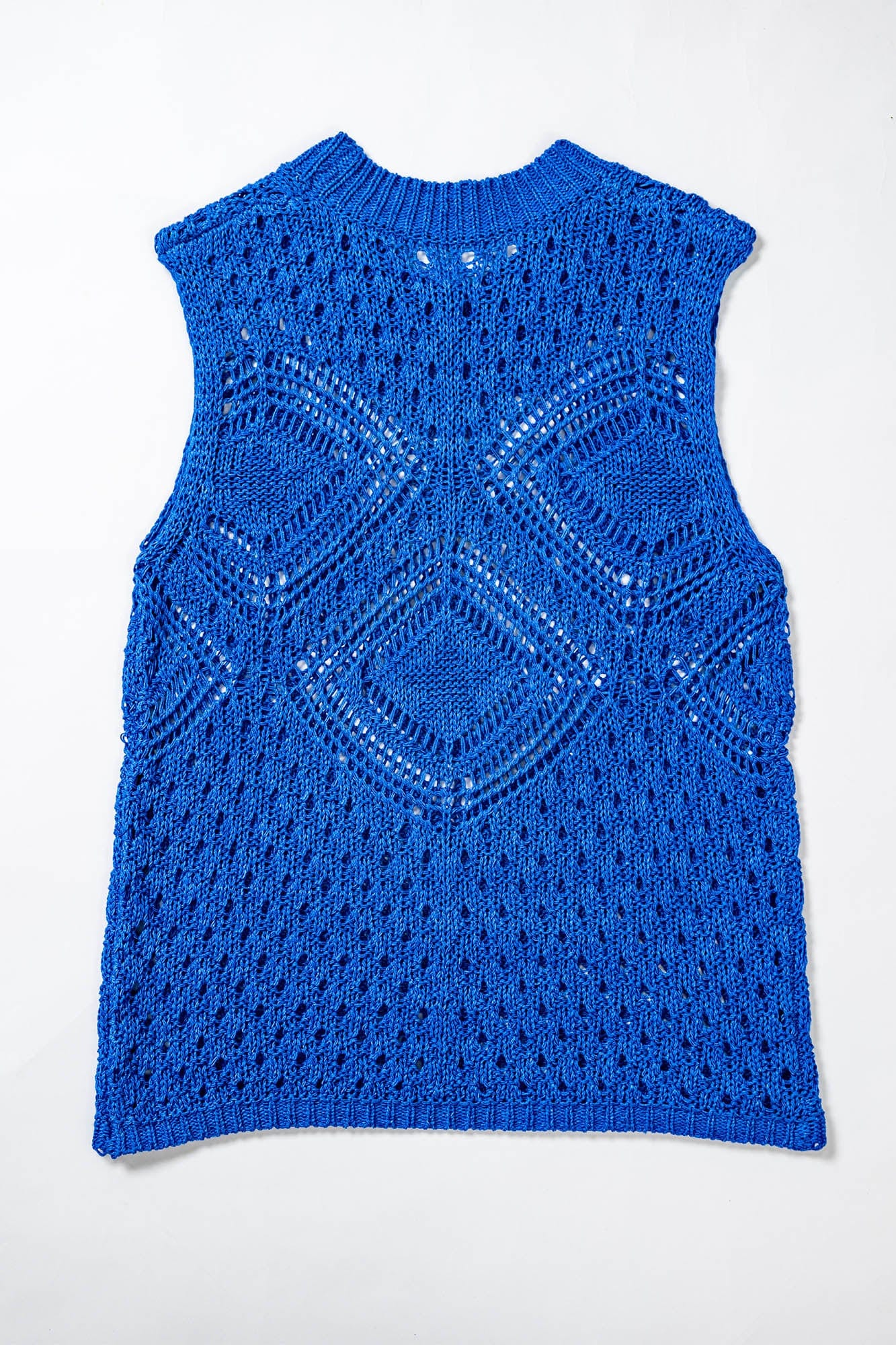KADAKADA Geometric Crochet Vest
