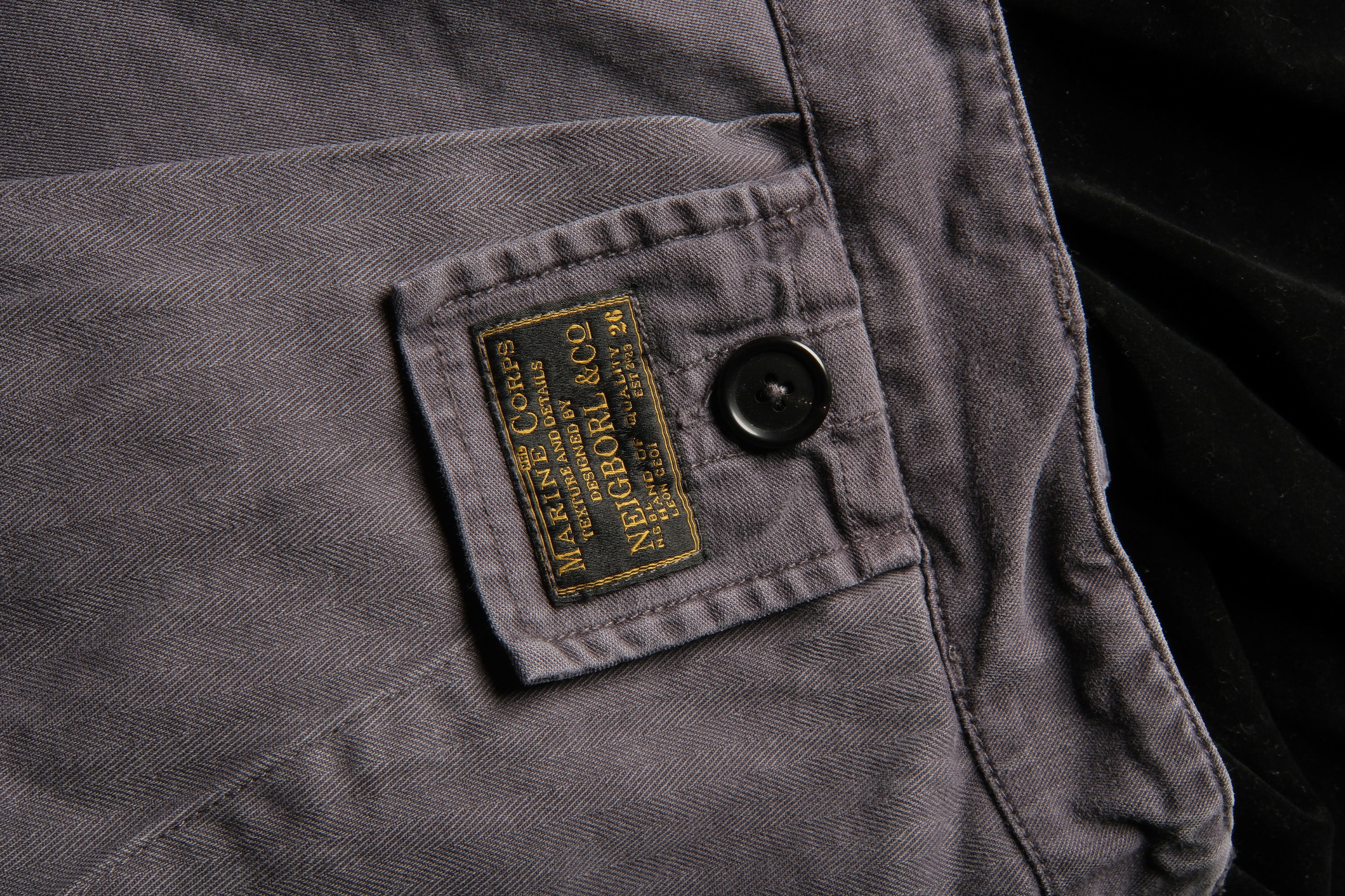 NEIGBORL Distressed Multi-Pocket Washed Cargo Shorts, premium urban and streetwear designers apparel on PROJECTISR.com, NEIGBORL