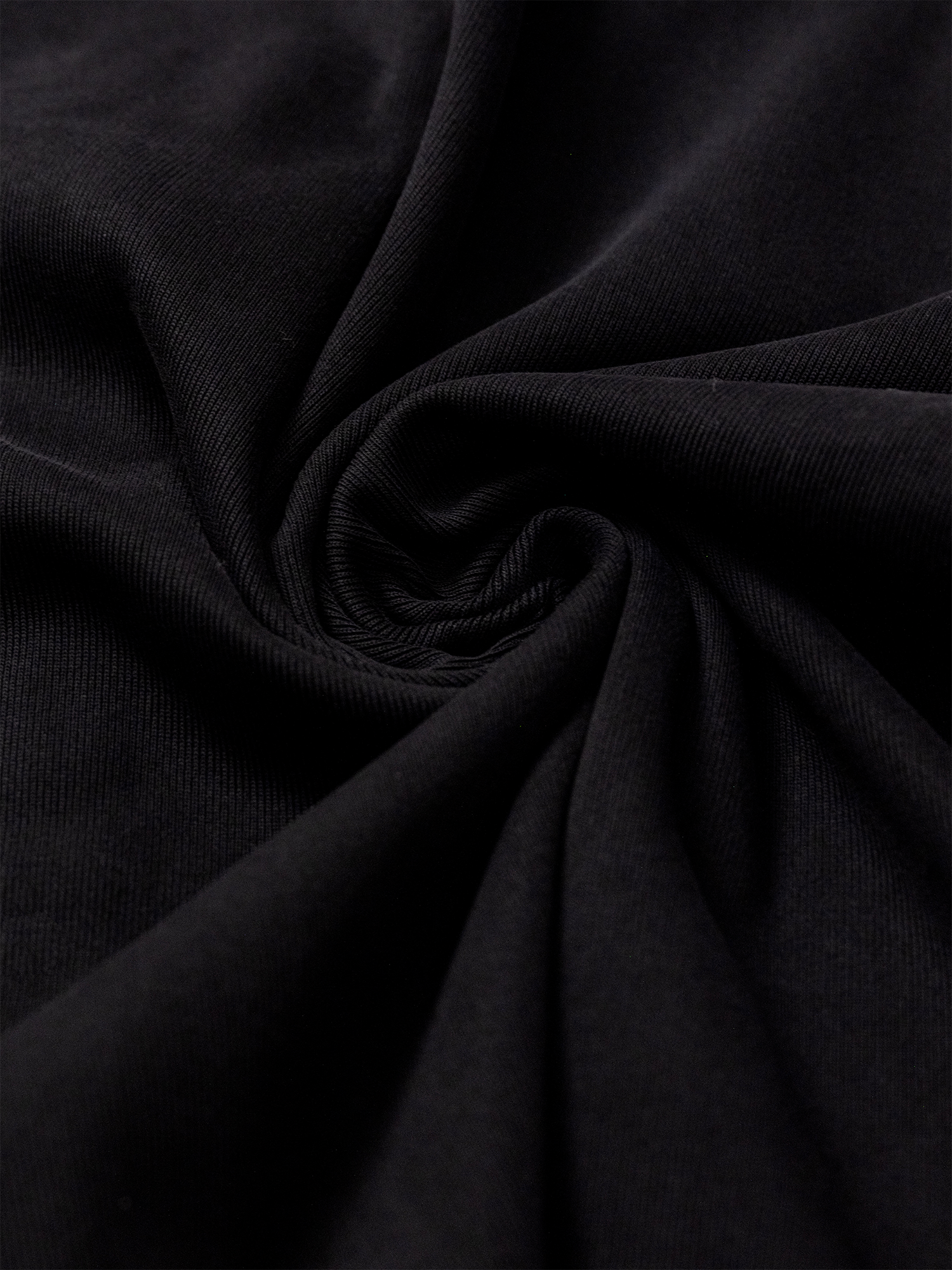 KADAKADA Buttoned Curved Placket Ribbed Knit Top