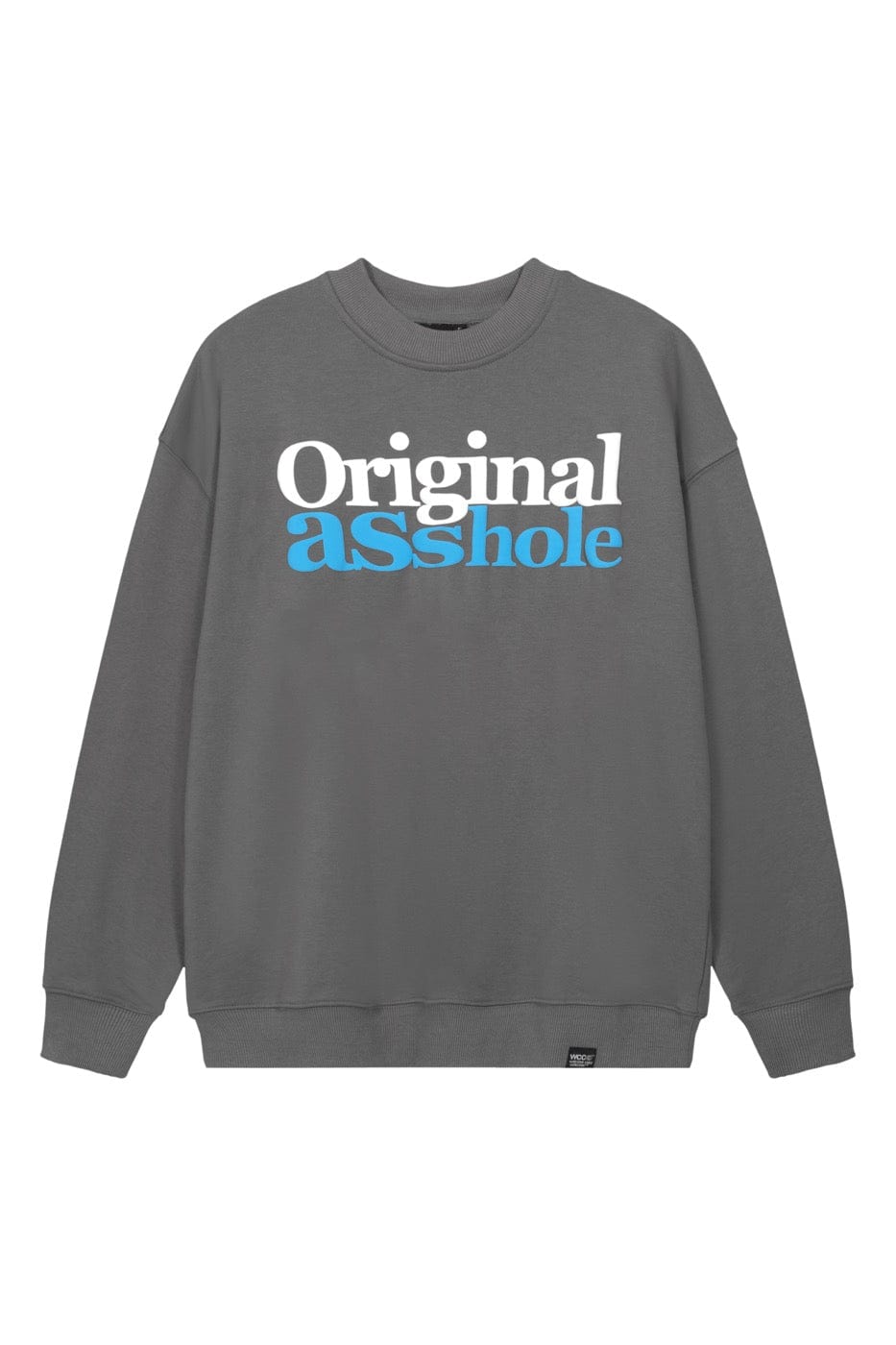 WCC Original Asshole Crewneck, premium urban and streetwear designers apparel on PROJECTISR.com, WCC