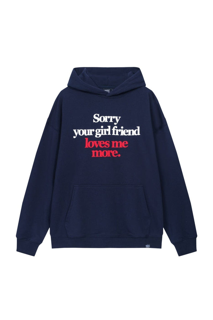 WCC Sorry Your Girlfriend Loves Me More Hoodie, premium urban and streetwear designers apparel on PROJECTISR.com, WCC