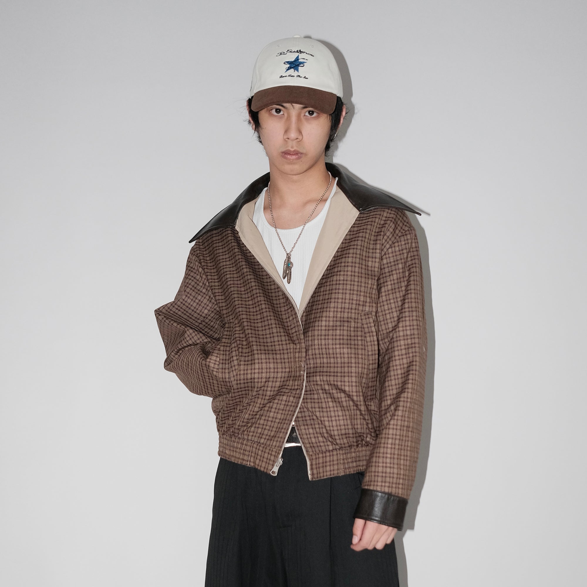 IN EXISTENCE Reversible Compass Embroidered Jacket