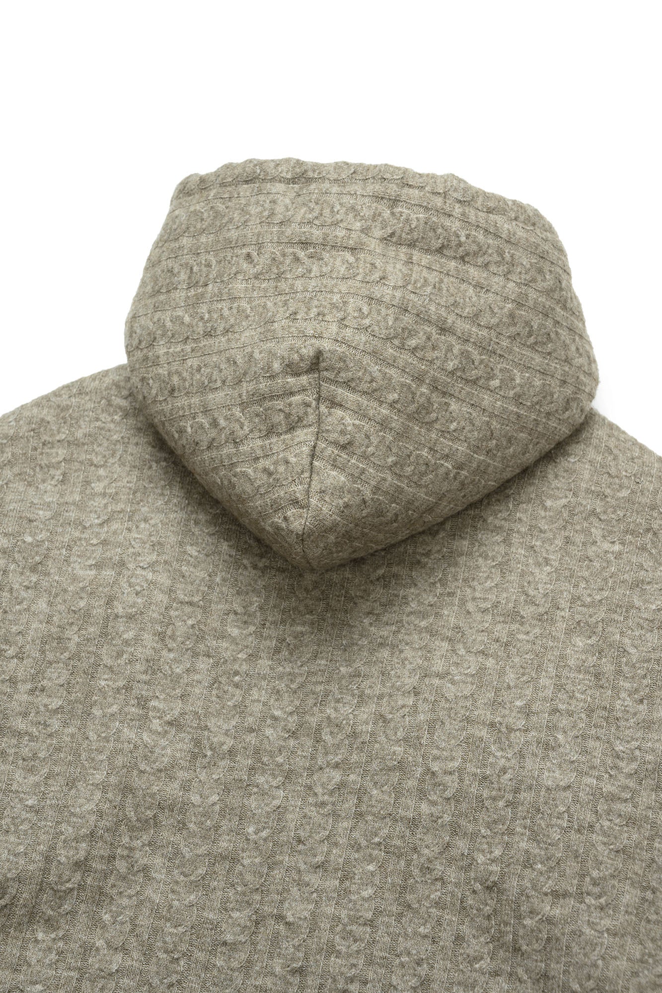 OKAYTHXBYE Wool-Filled Hooded Bomber Jacket