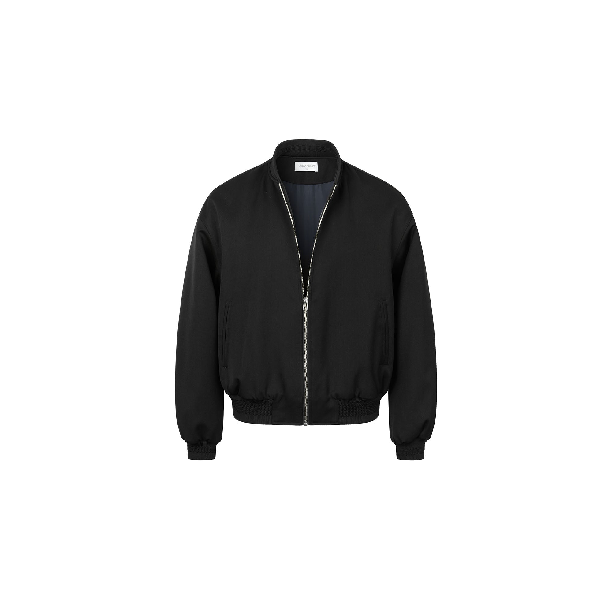 OKAYTHXBYE Wool-Filled Bomber Jacket